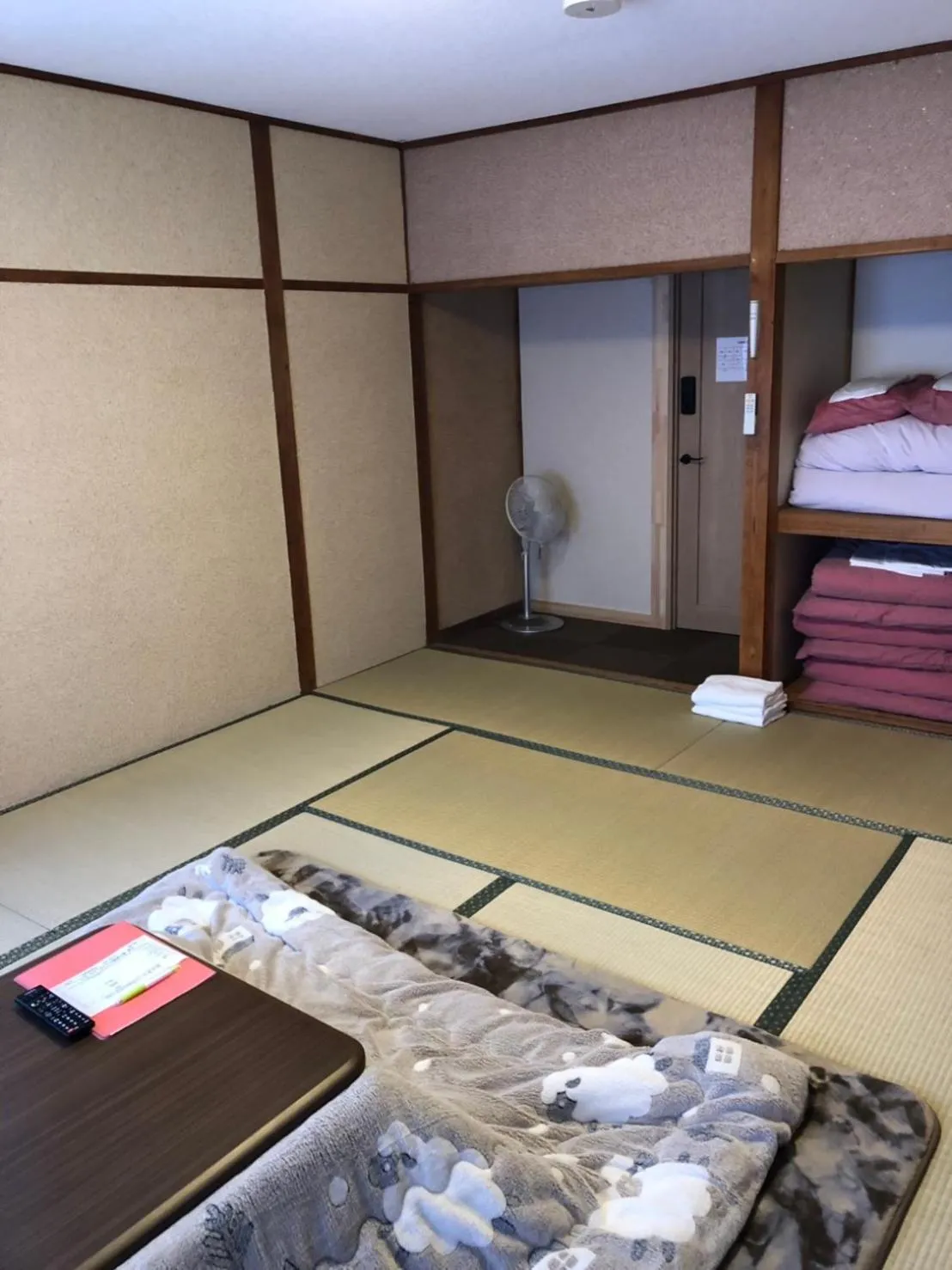 Bed in Oyado Zen