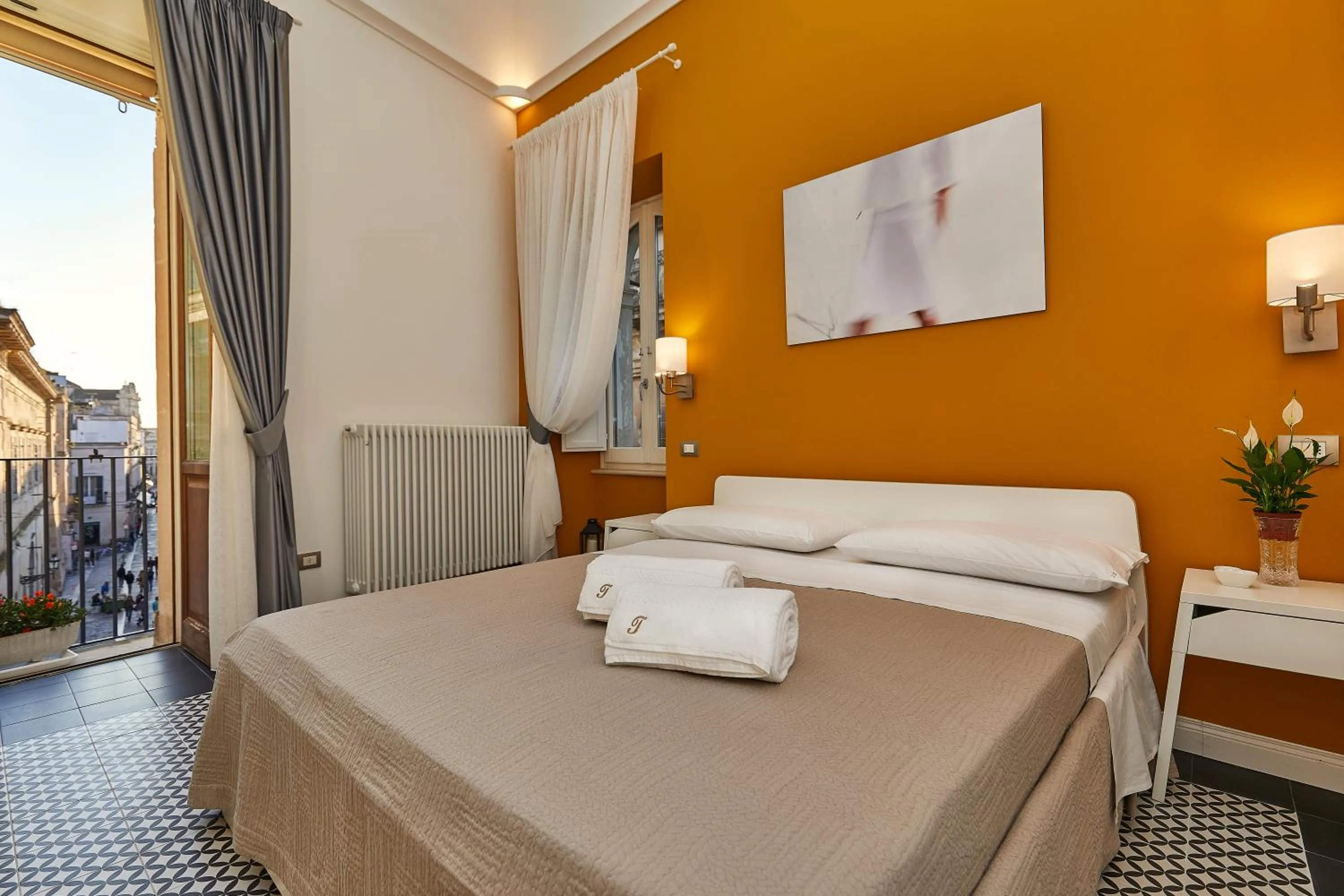 Bed in Donna Teresa Guest House