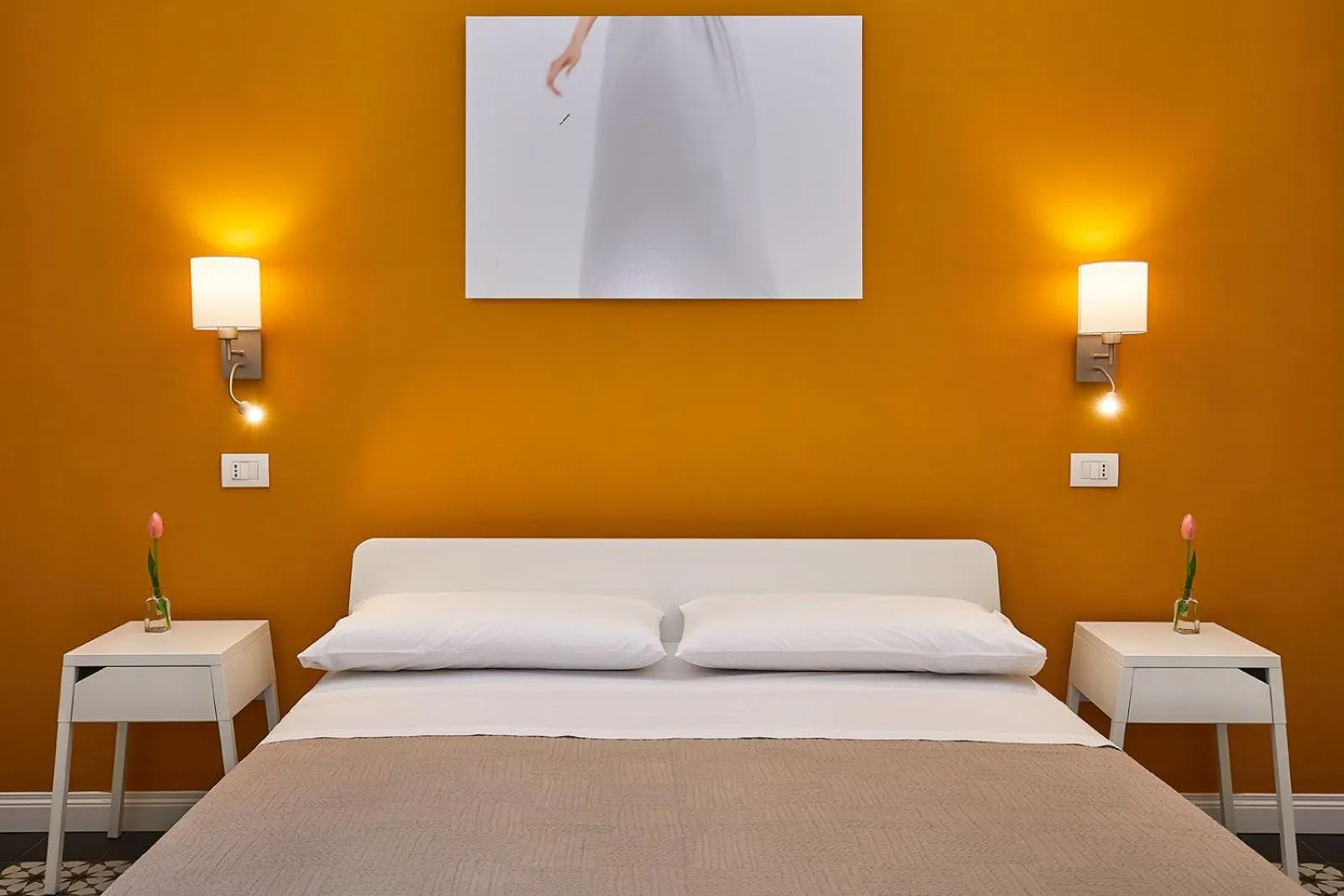 Bed in Donna Teresa Guest House