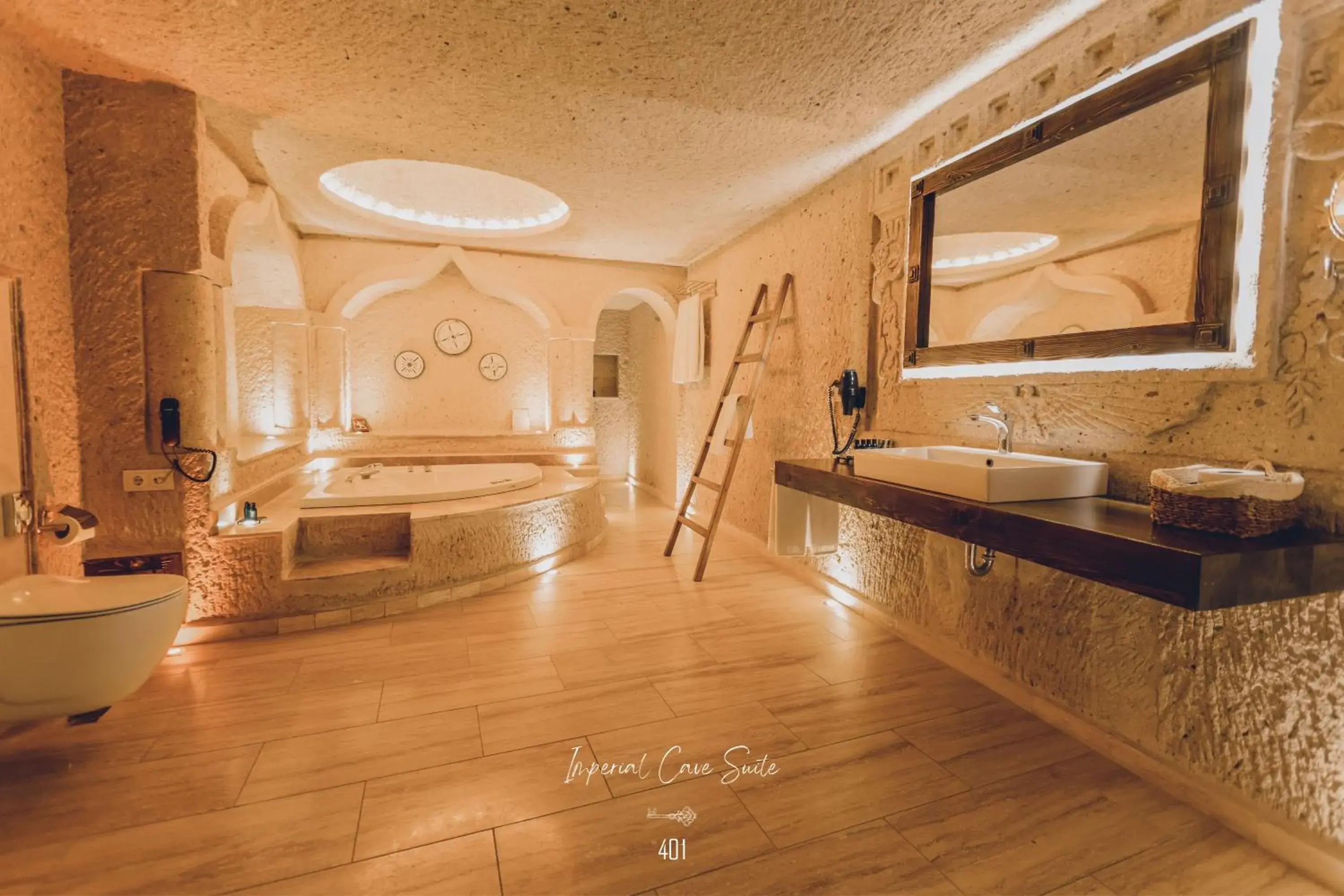 Imperial Cave Suite (Jacuzzi with Fire Place) in Nino Cave Suites Imperial Cave Suite (Jacuzzi with Fire Place) in Nino Cave Suites