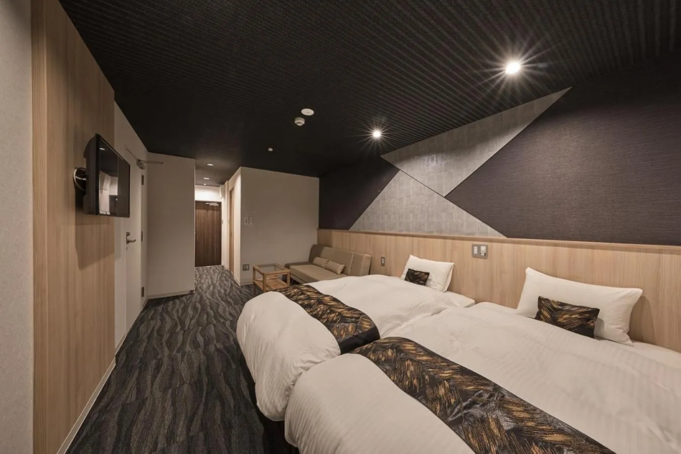 Bed in Stay SAKURA Kyoto Matsuri