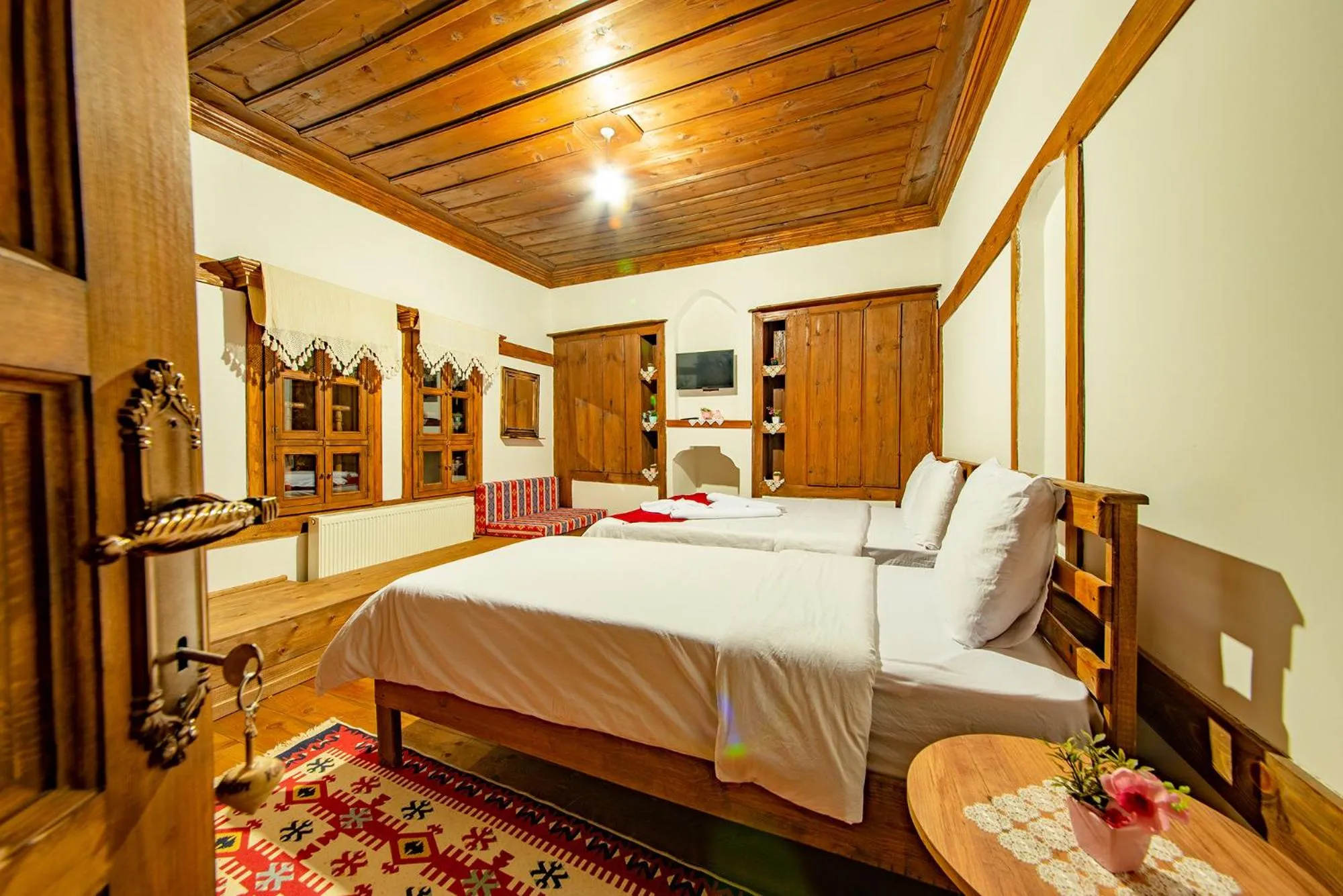 Bed in Hanedan Konak Hotel