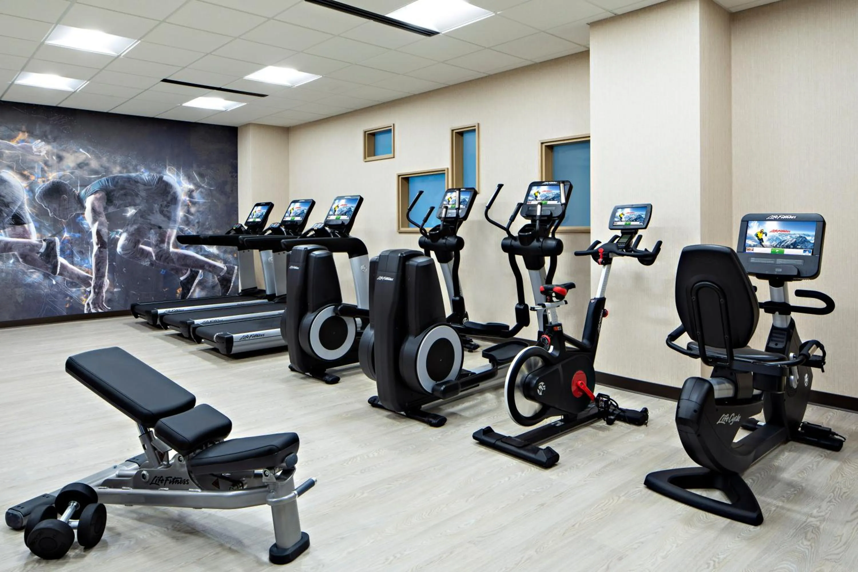 Fitness centre/facilities in Hyatt Place Grand Rapids Downtown