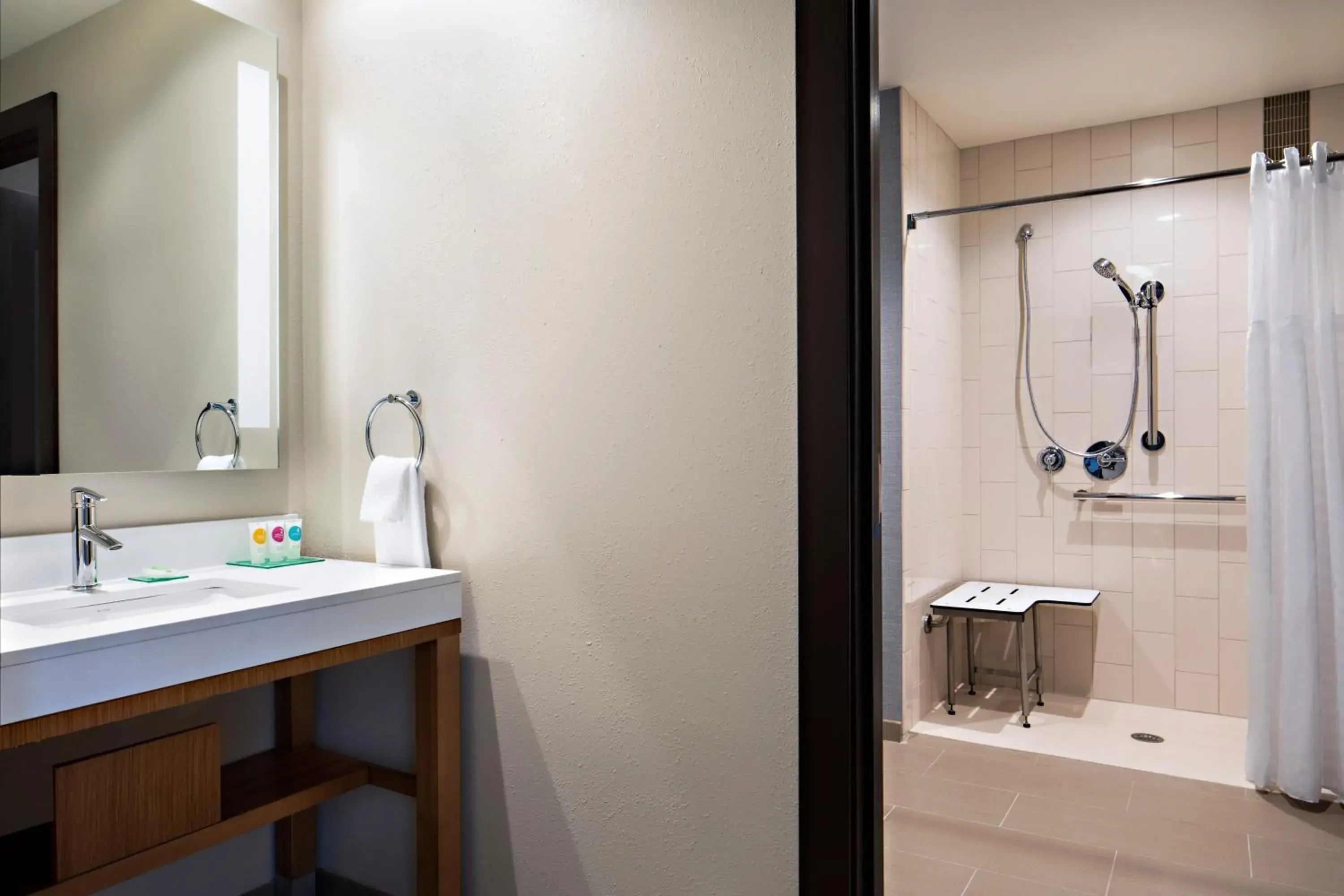 King Room with Roll-In Shower and sofa bed - Disability Access in Hyatt Place Grand Rapids Downtown King Room with Roll-In Shower and sofa bed - Disability Access in Hyatt Place Grand Rapids Downtown