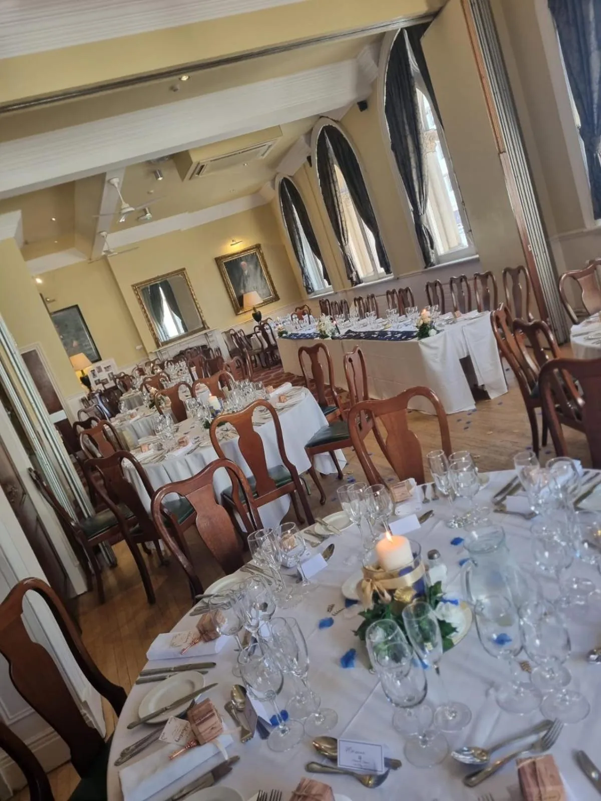 wedding in The Racquet Club