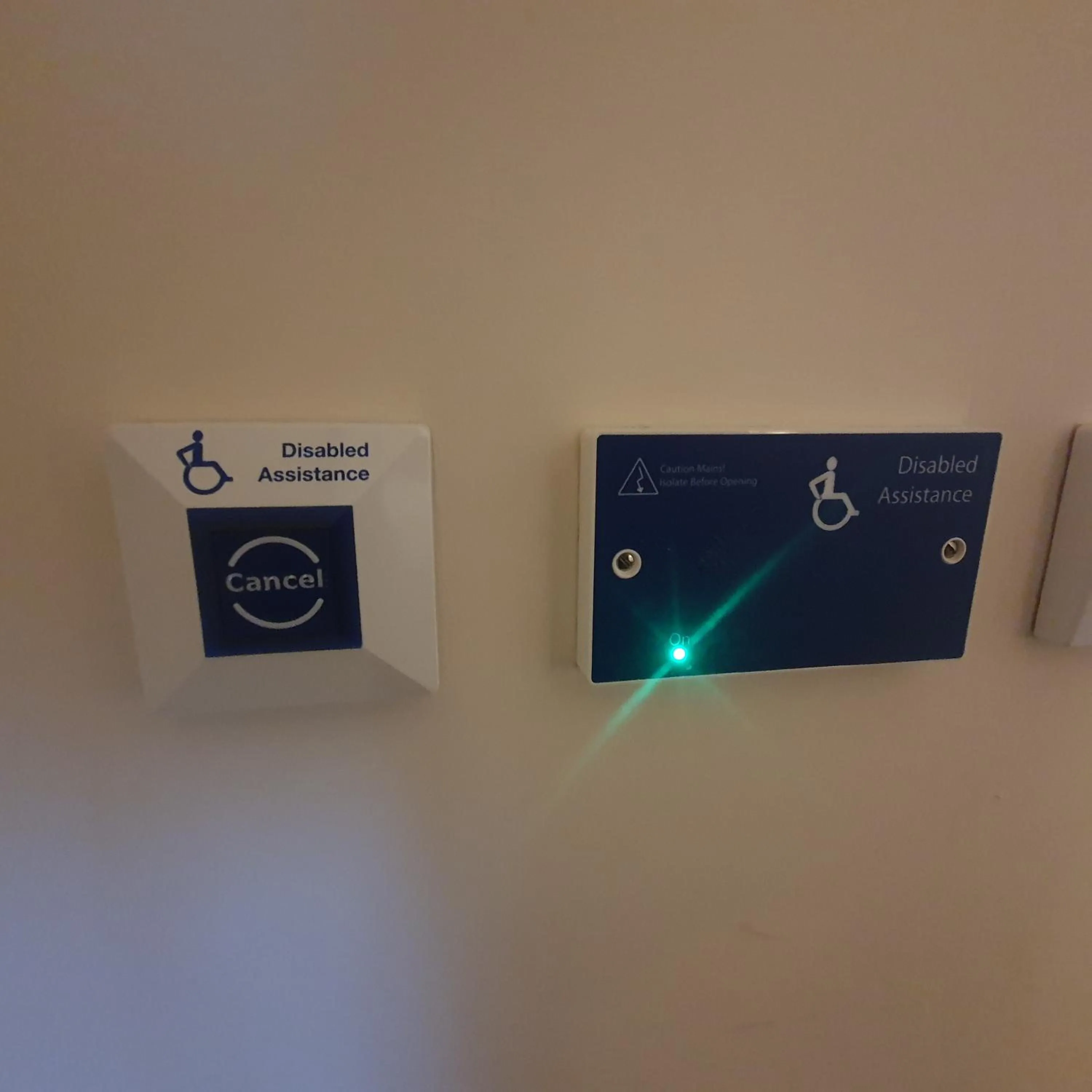 Facility for disabled guests in The Brae Hotel