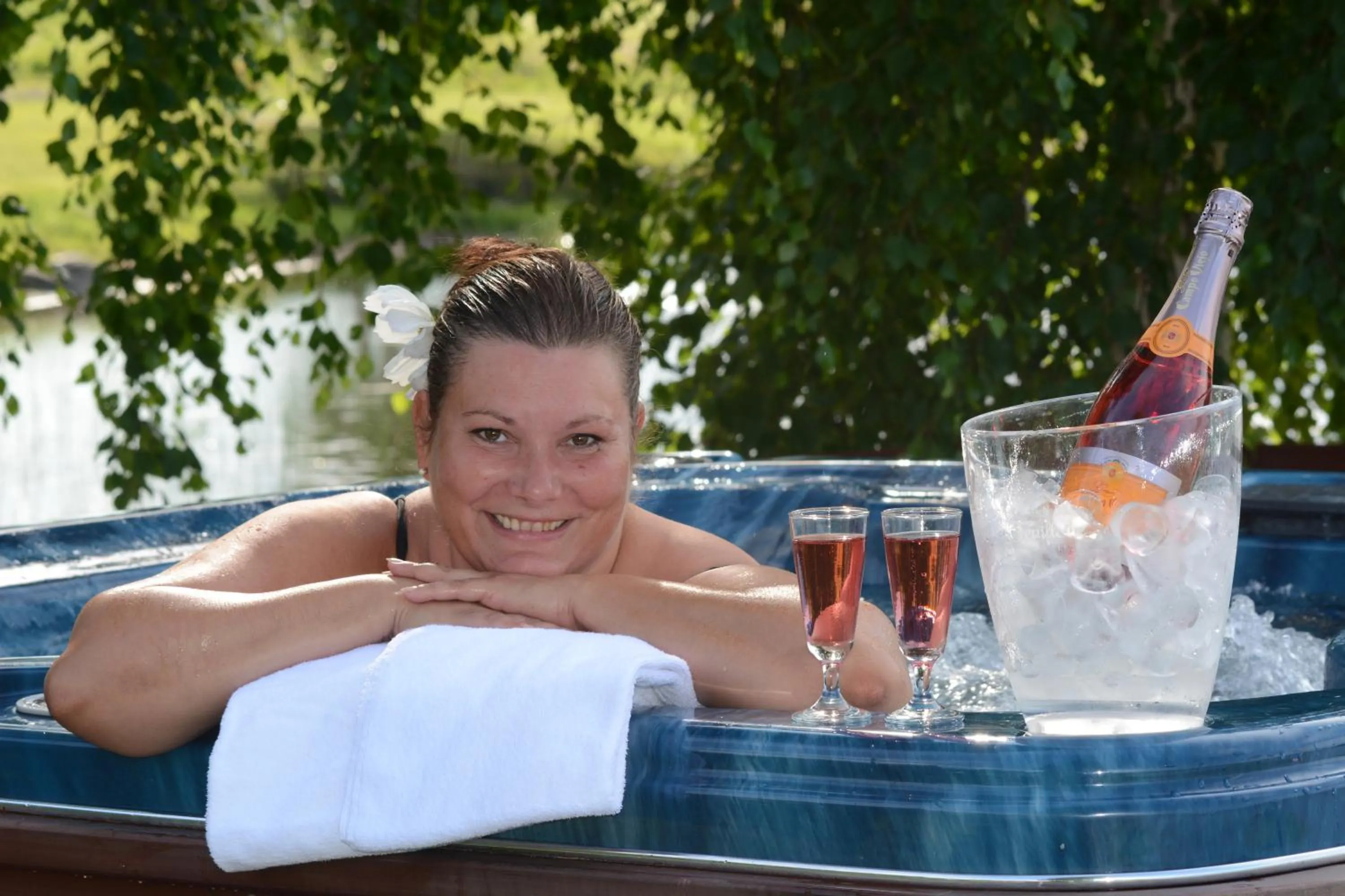 Property building in Revontuli Resort Glass Igloos