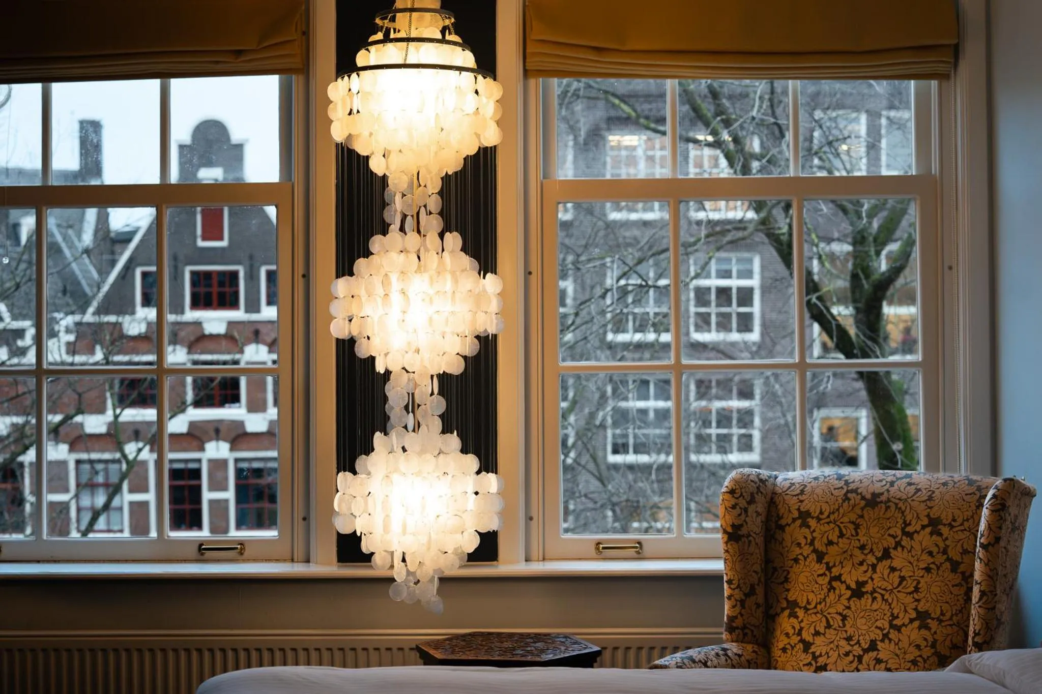 City view in Rosalia's Menagerie Cocktail bar & InnUpstairs