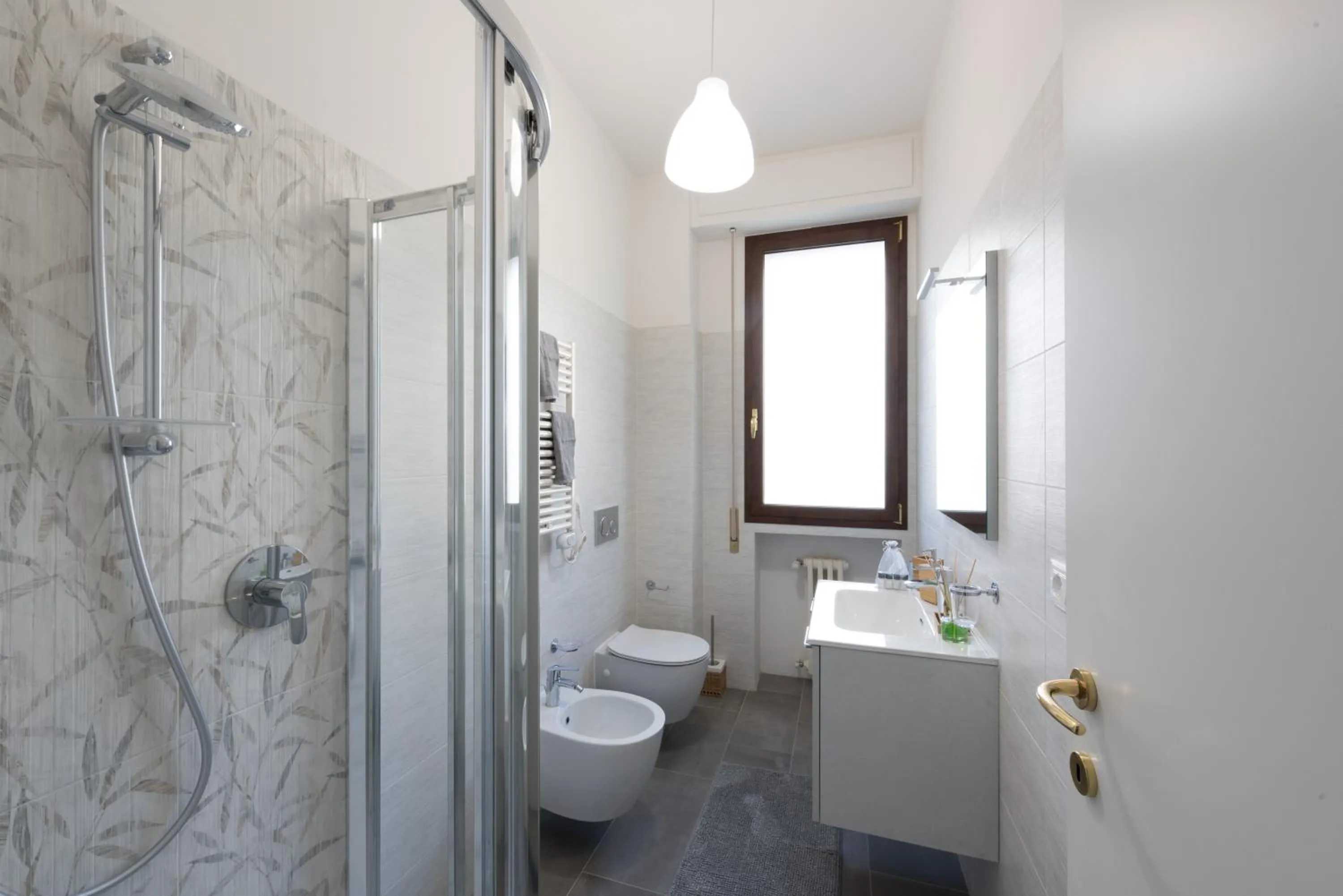 Shower in B&B La Marmora 39