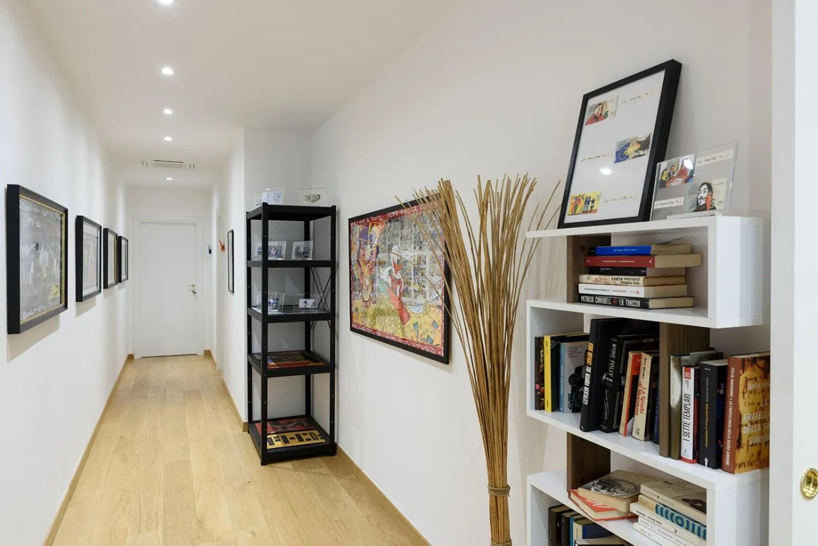 Lobby or reception in B&B La Marmora 39