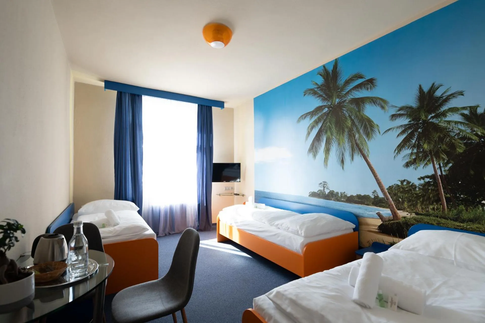 Bed in Hotel Liberec