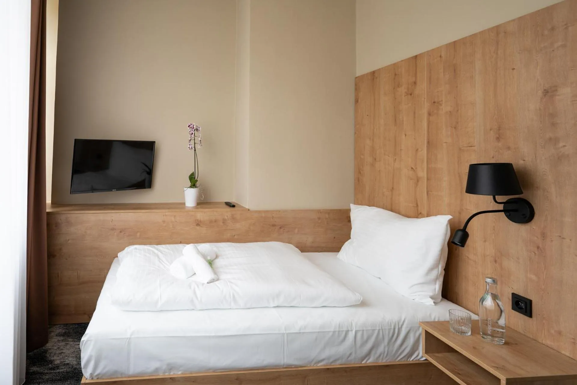 Bed in Hotel Liberec