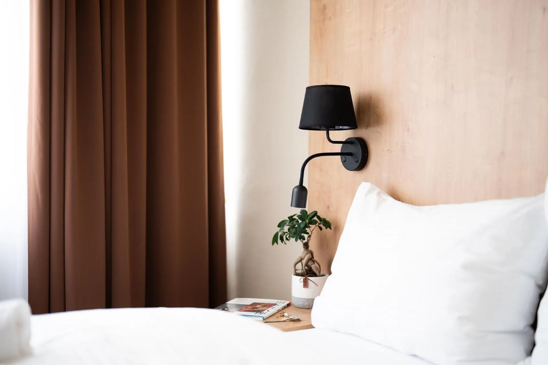 Bed in Hotel Liberec