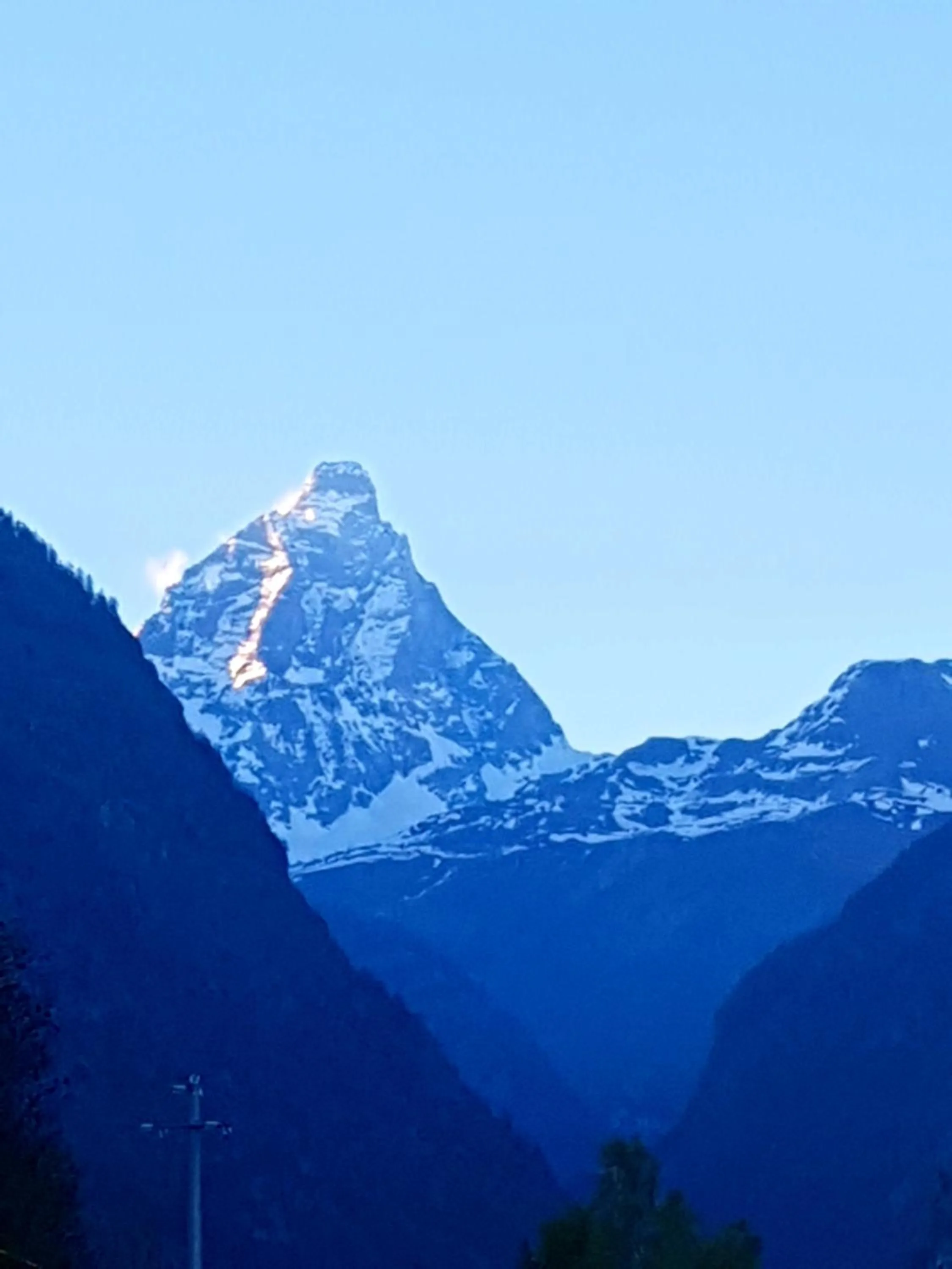 Mountain view in Agriturismo La Clochette