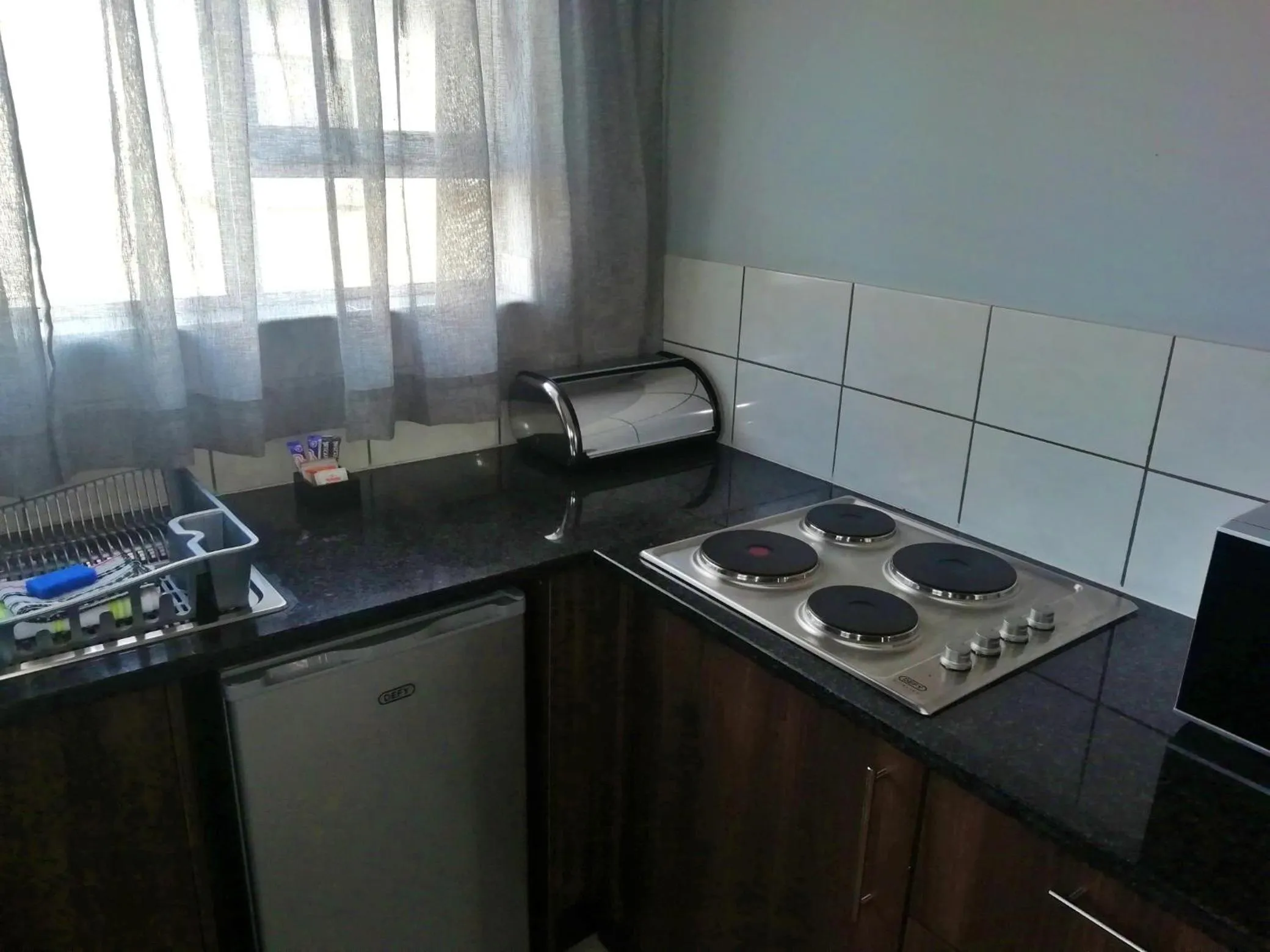 kitchen in Tlou Safari Lodge