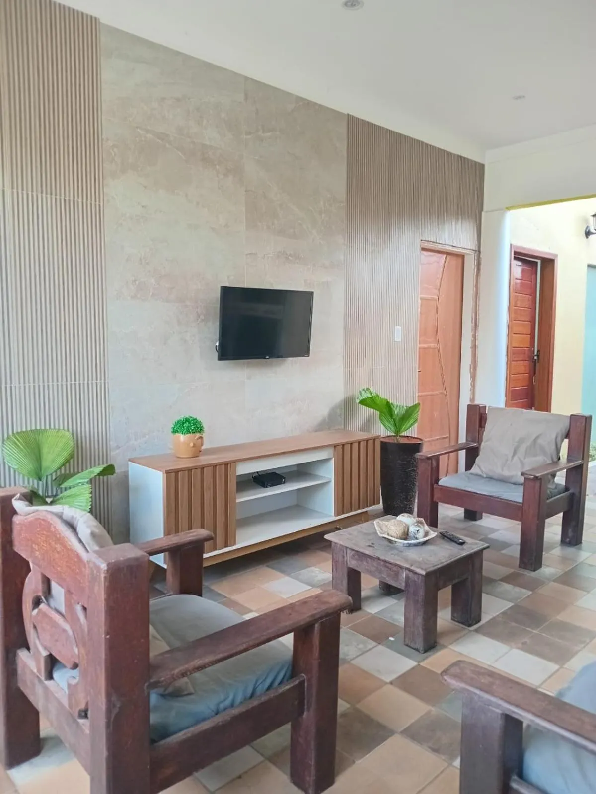 Lobby or reception in Recanto das Arvores