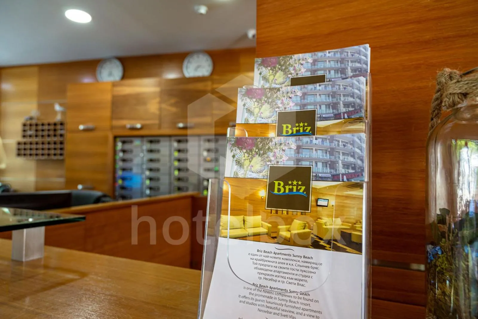 Lobby or reception in Briz Beach Apartments