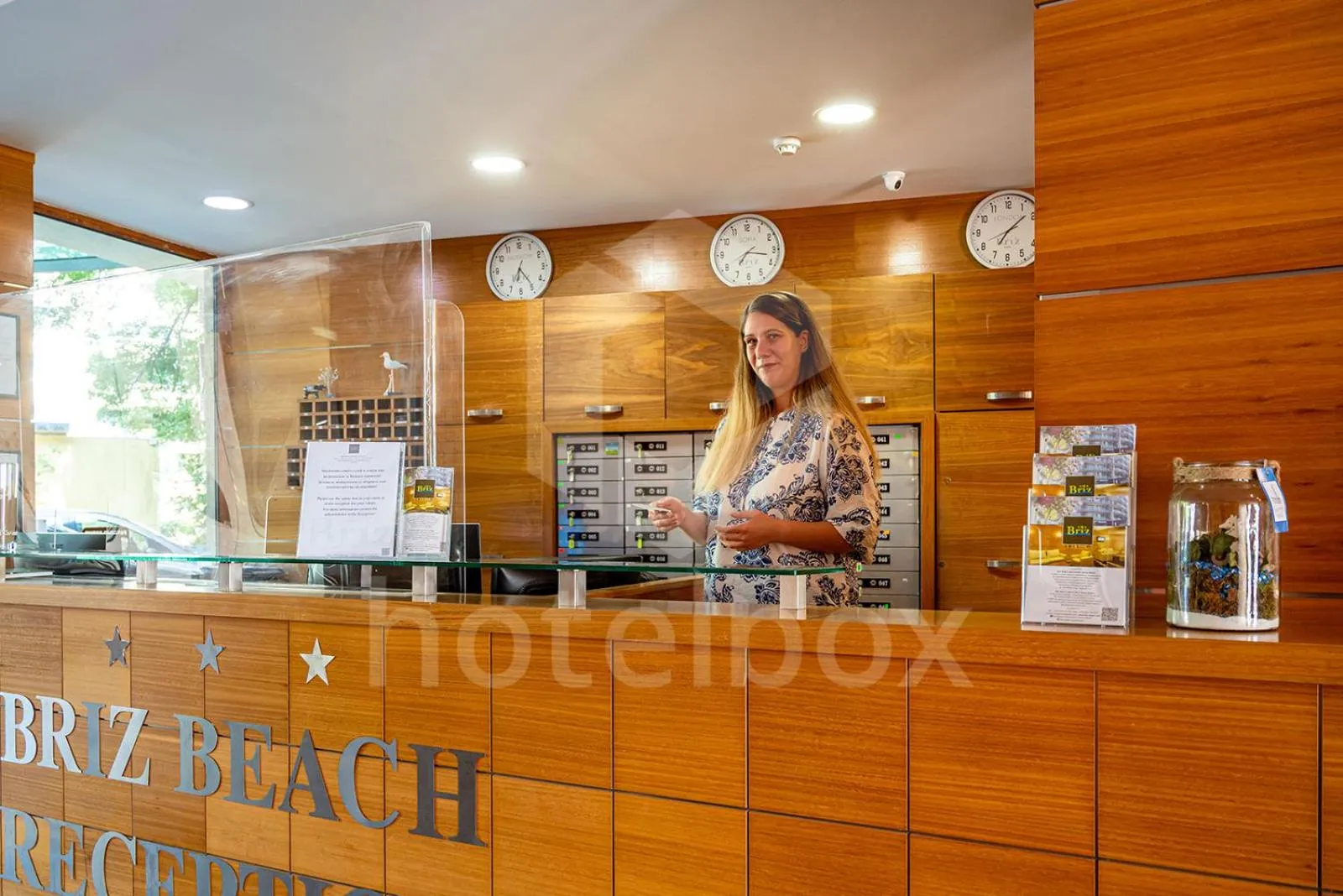Lobby or reception in Briz Beach Apartments