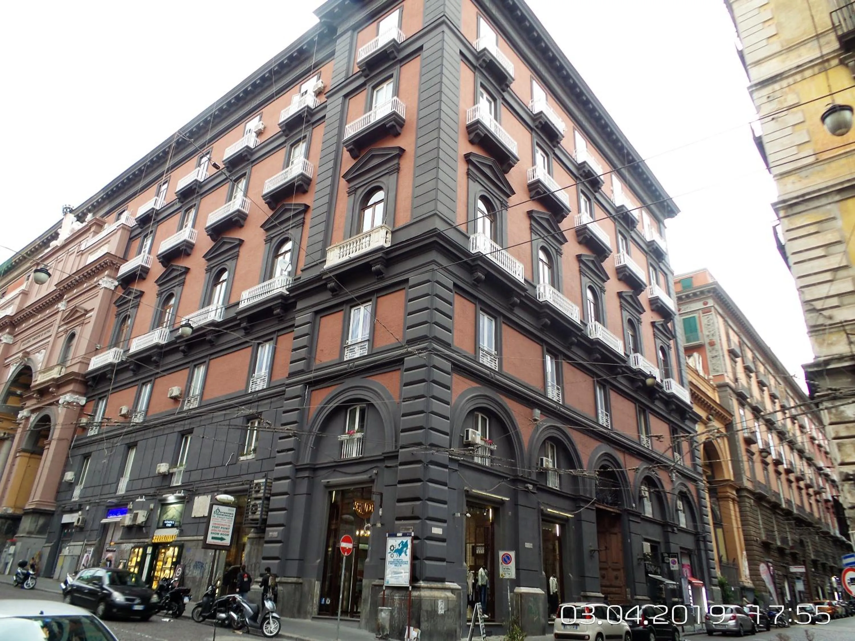 Property building in B&B Galleria Principe di Napoli