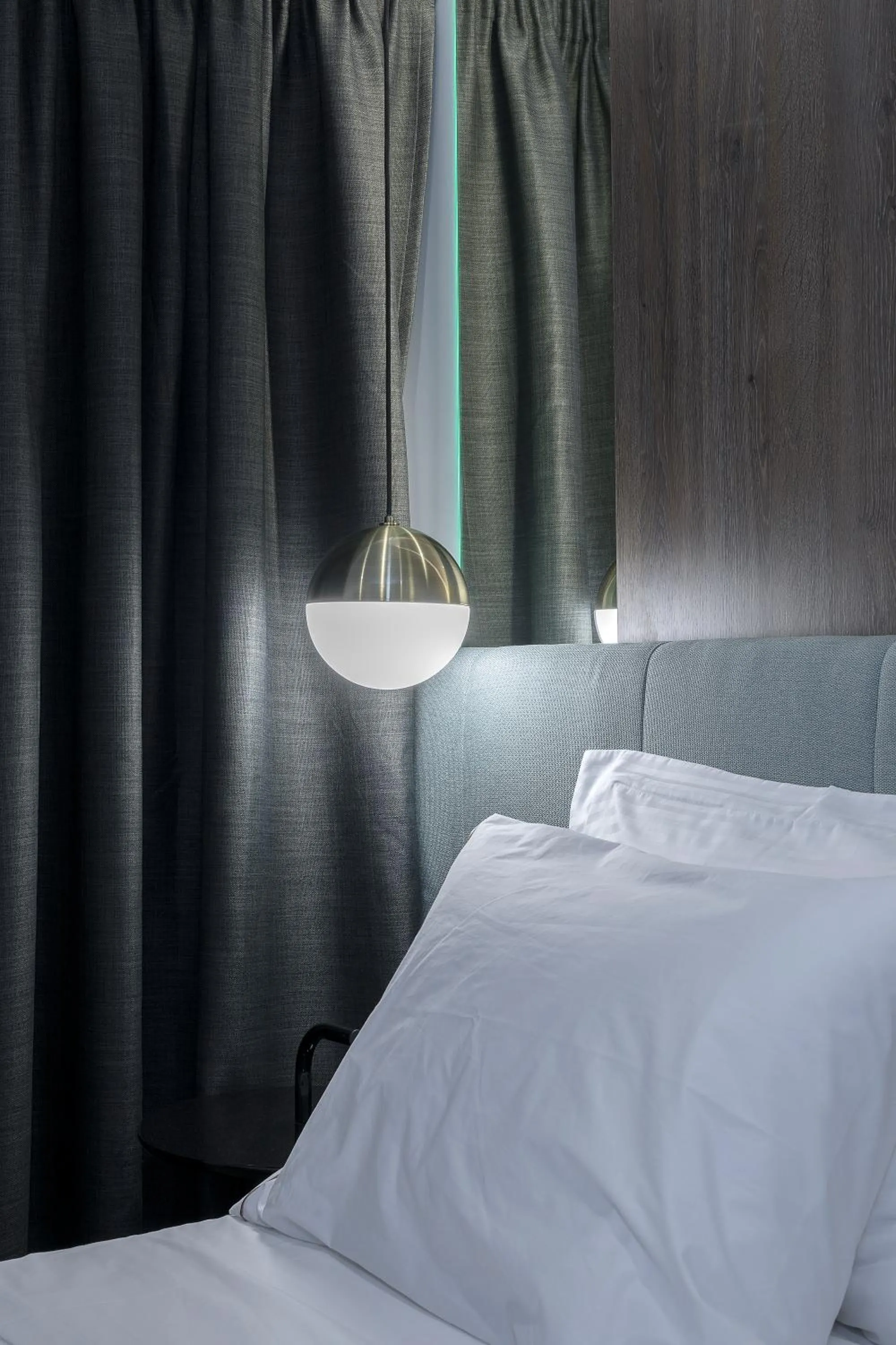 Bed in Philosofia Athens Suites