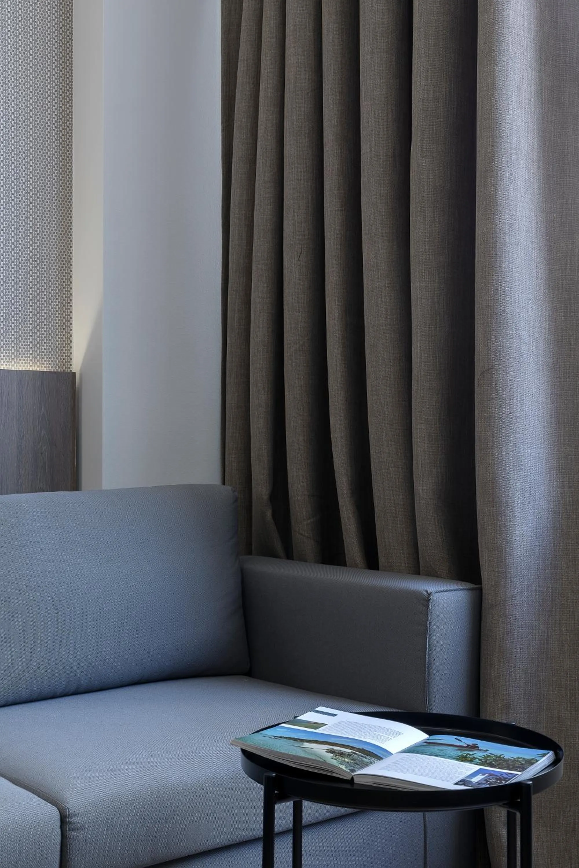 Living room in Philosofia Athens Suites