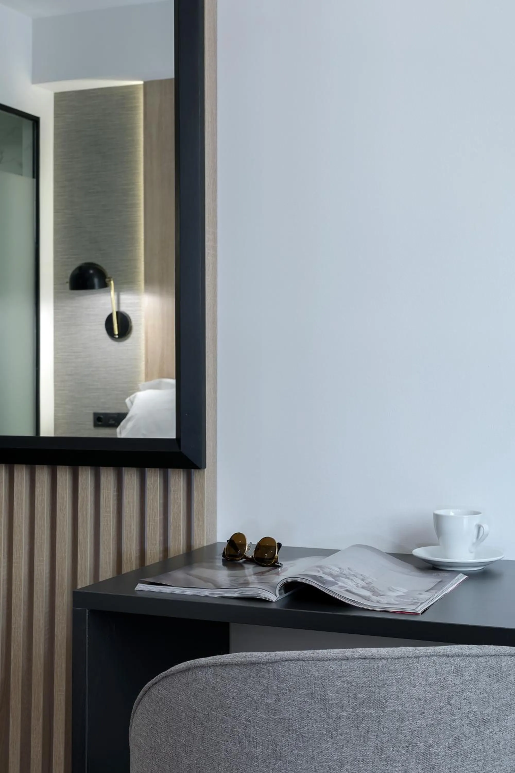 Decorative detail in Philosofia Athens Suites