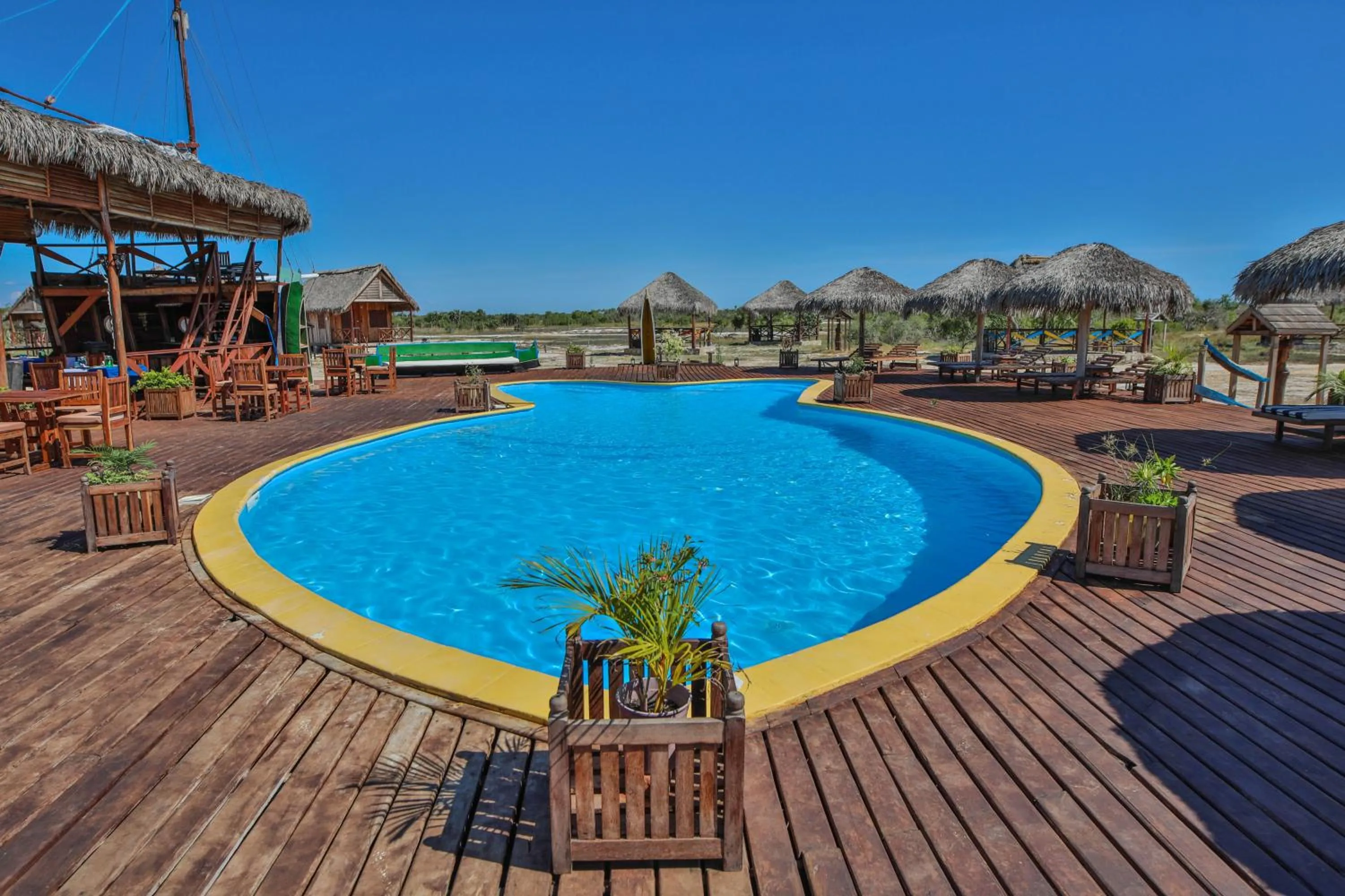 Pool view in CAP KIMONY