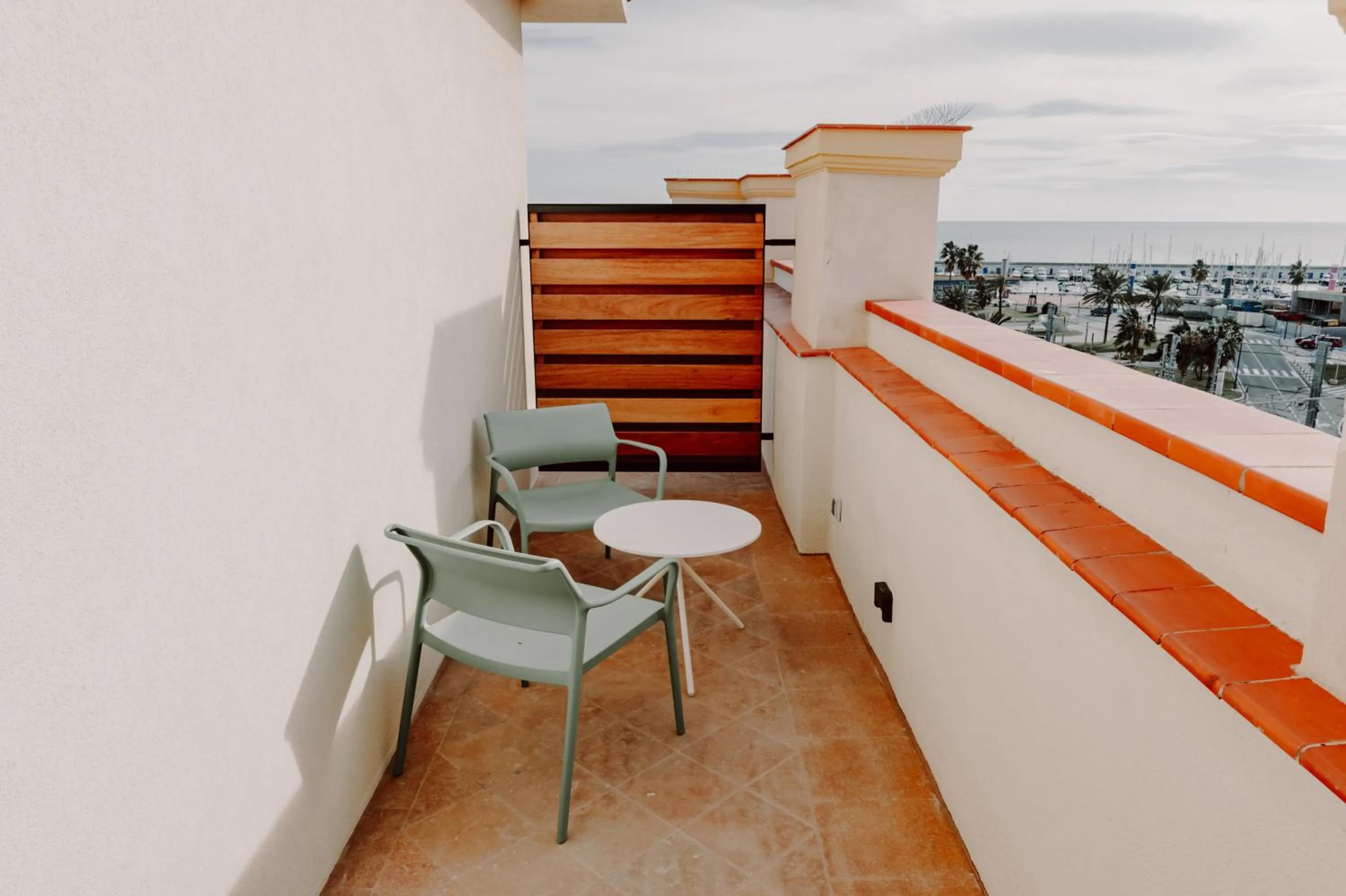 Balcony/Terrace in Port Plaza Apartments