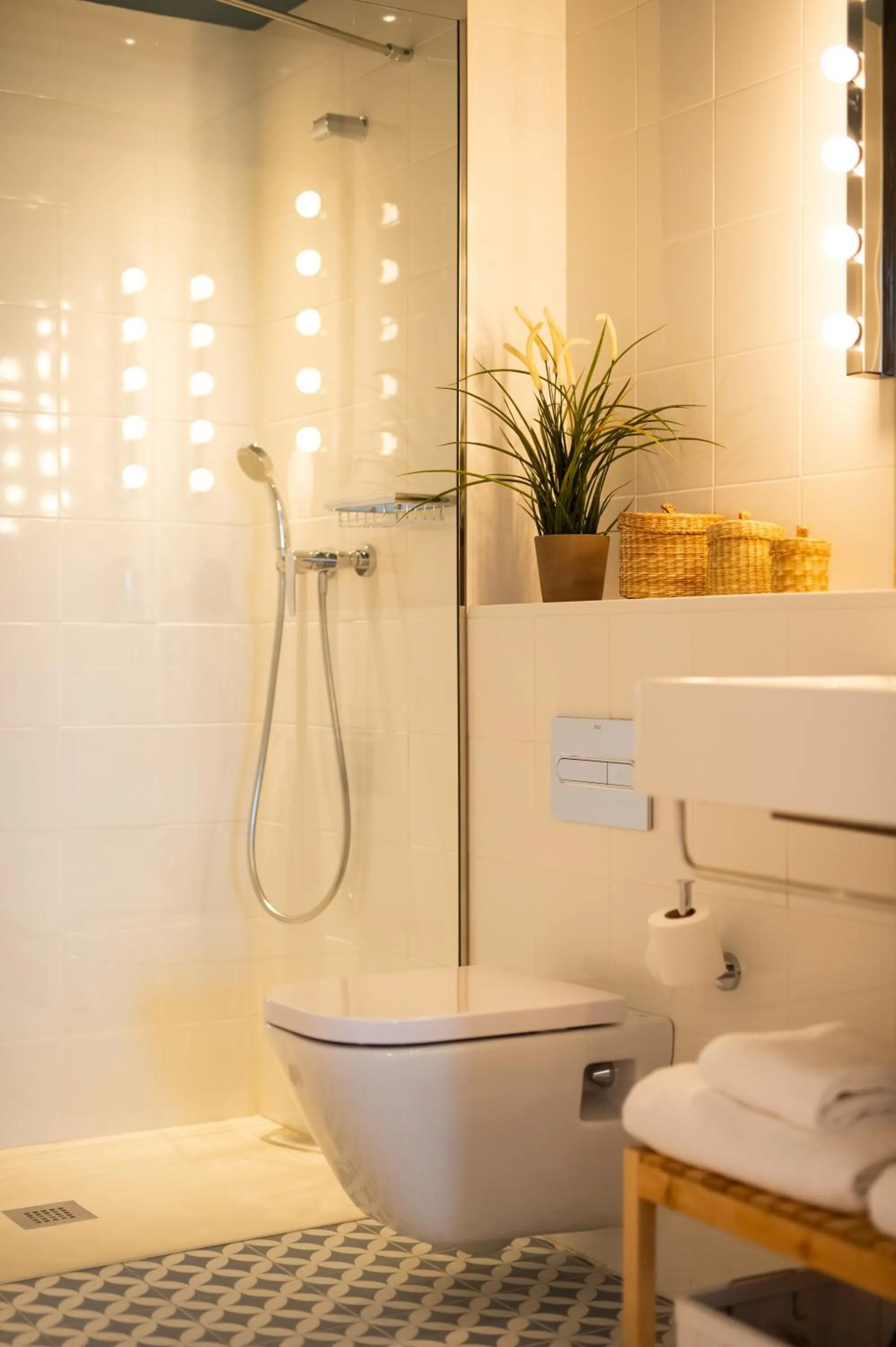 Bathroom in Port Plaza Apartments
