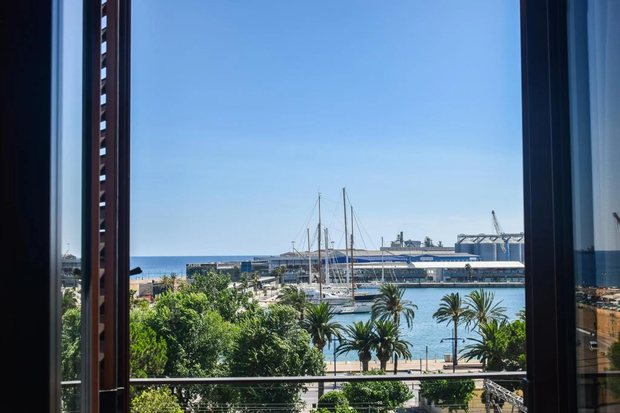 Beach in Port Plaza Apartments