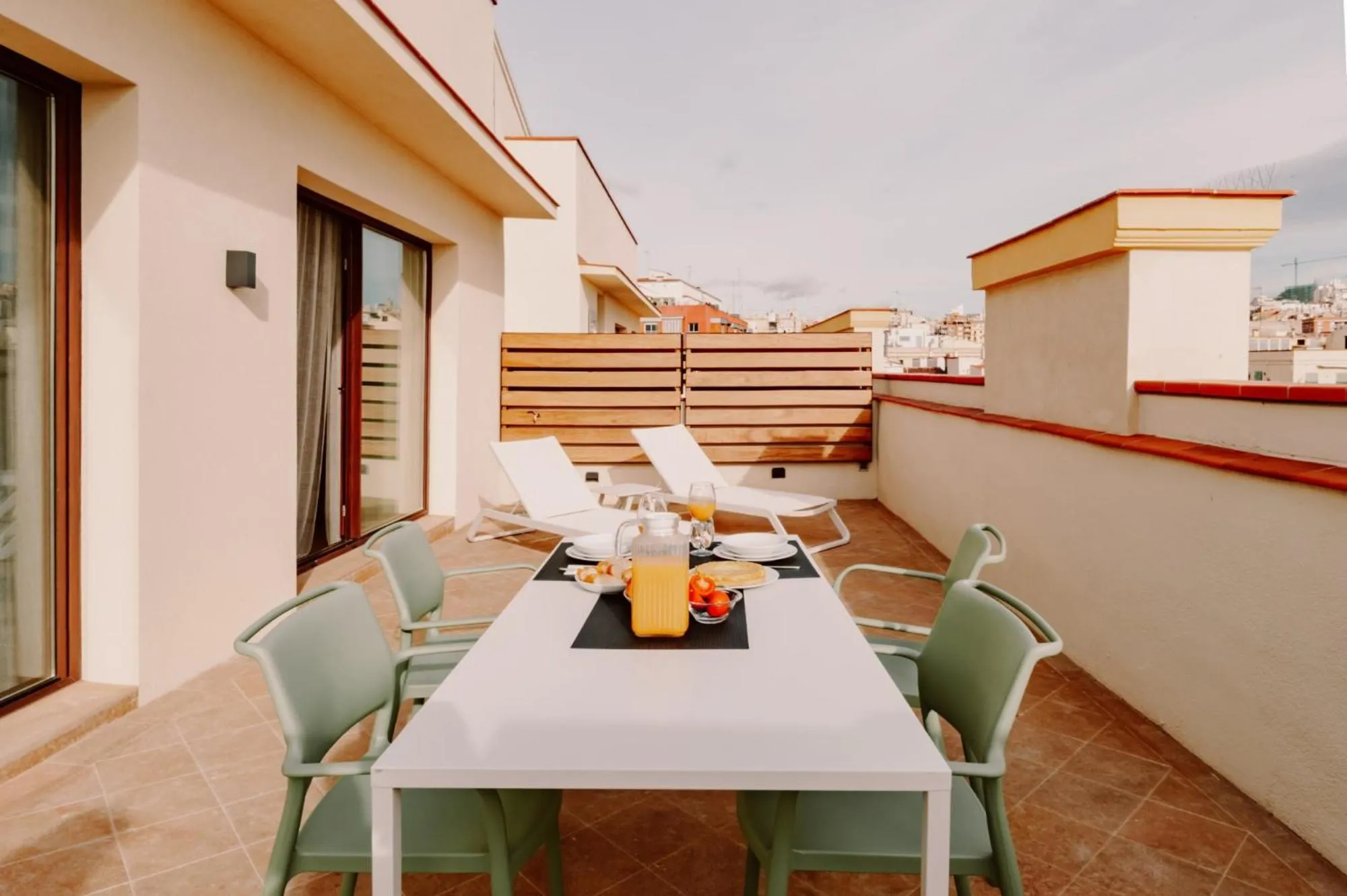 Balcony/Terrace in Port Plaza Apartments