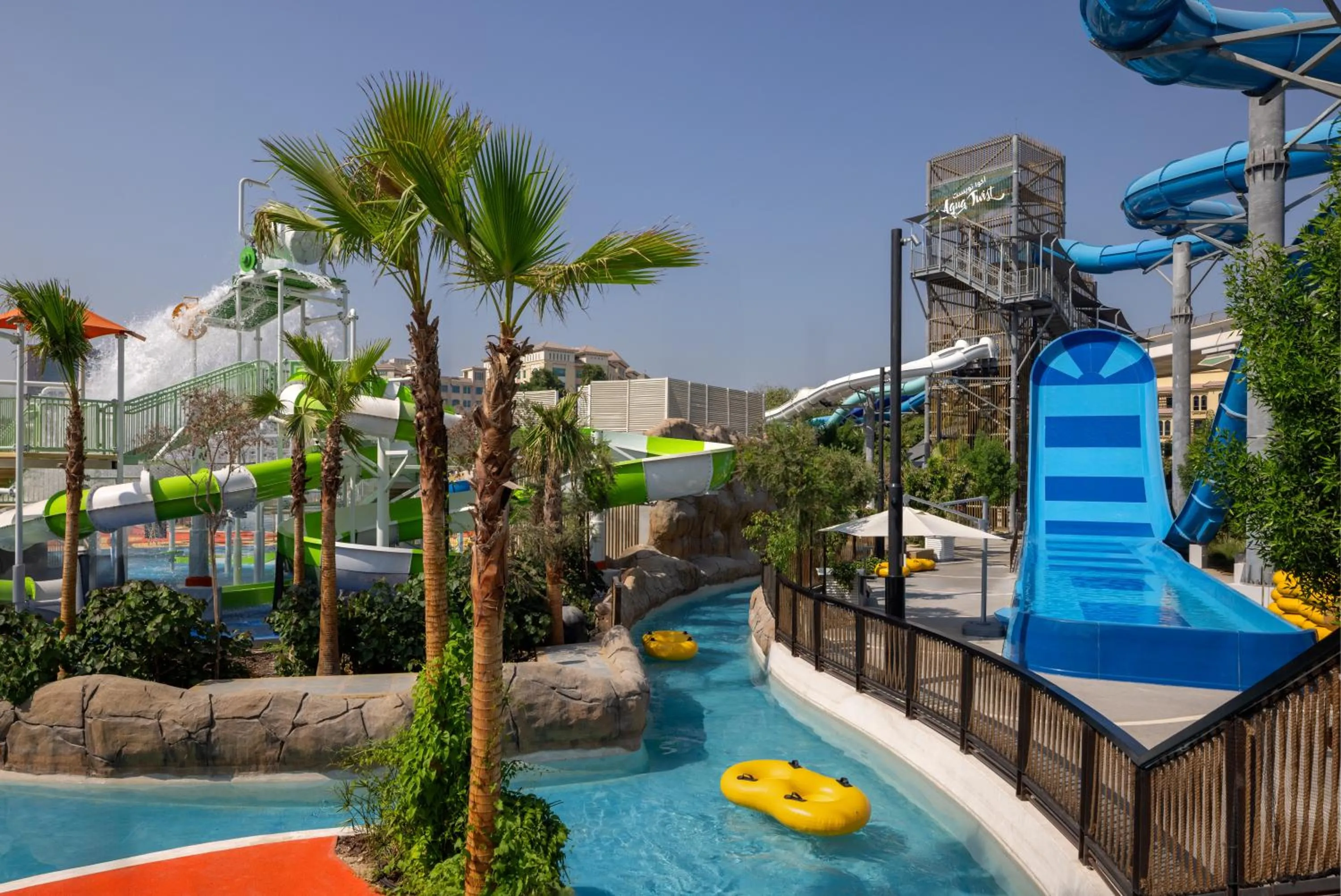Aqua park in Grand Hyatt Dubai