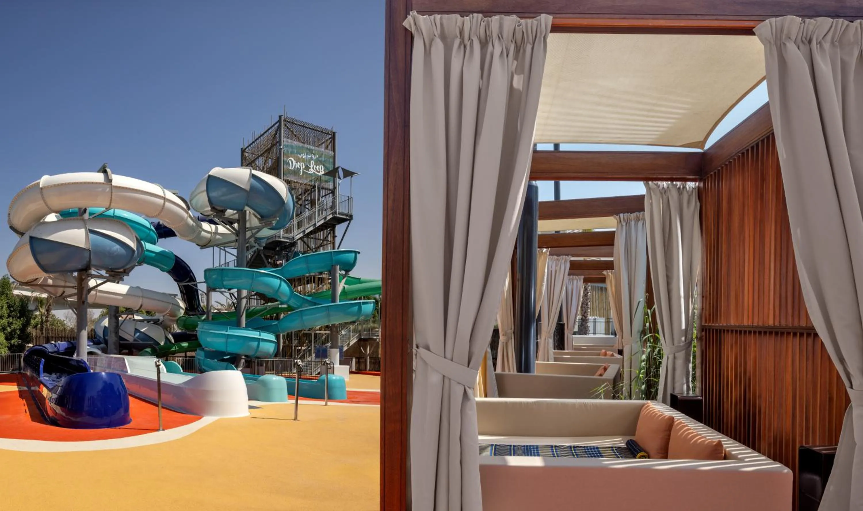 Aqua park in Grand Hyatt Dubai