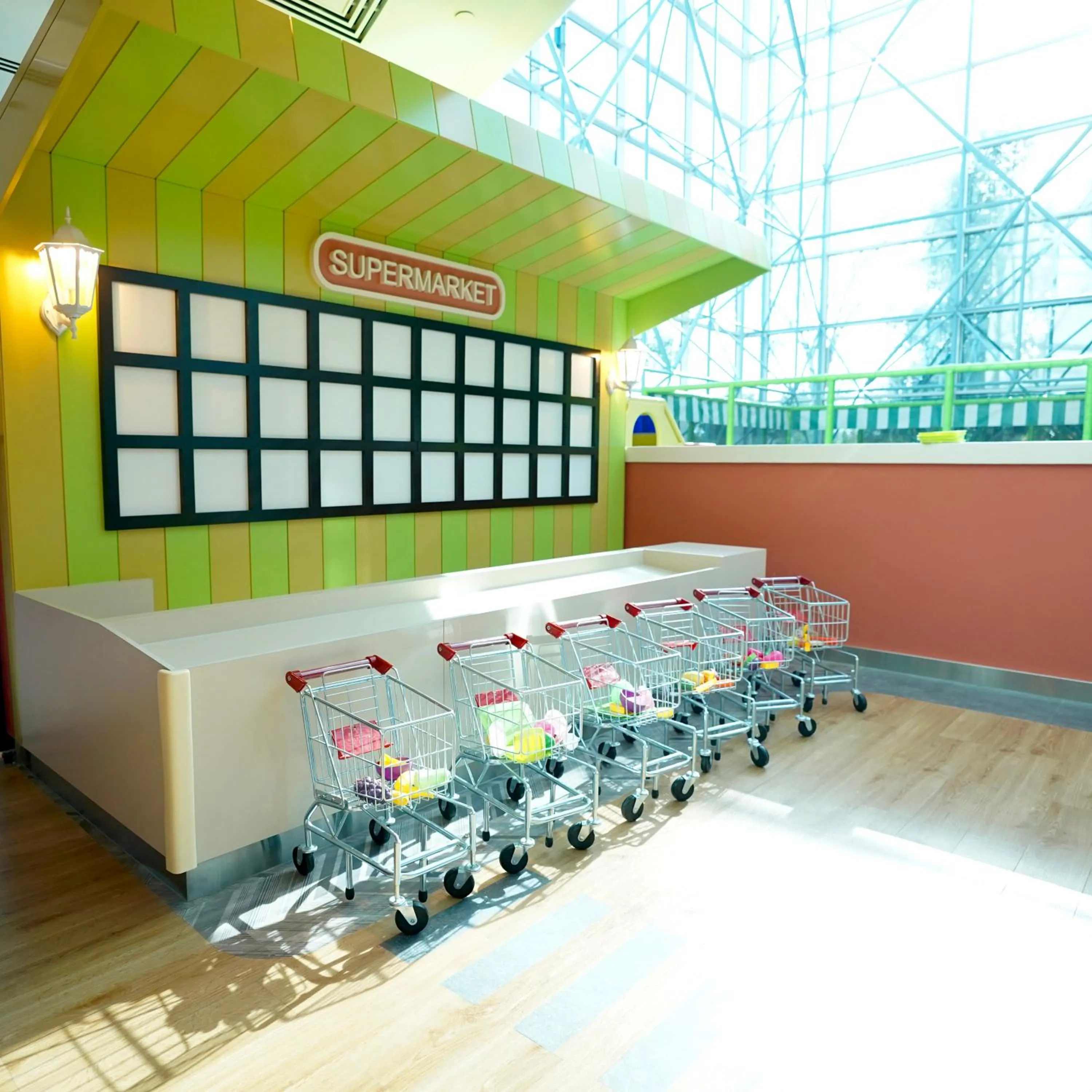 Children play ground in Grand Hyatt Dubai