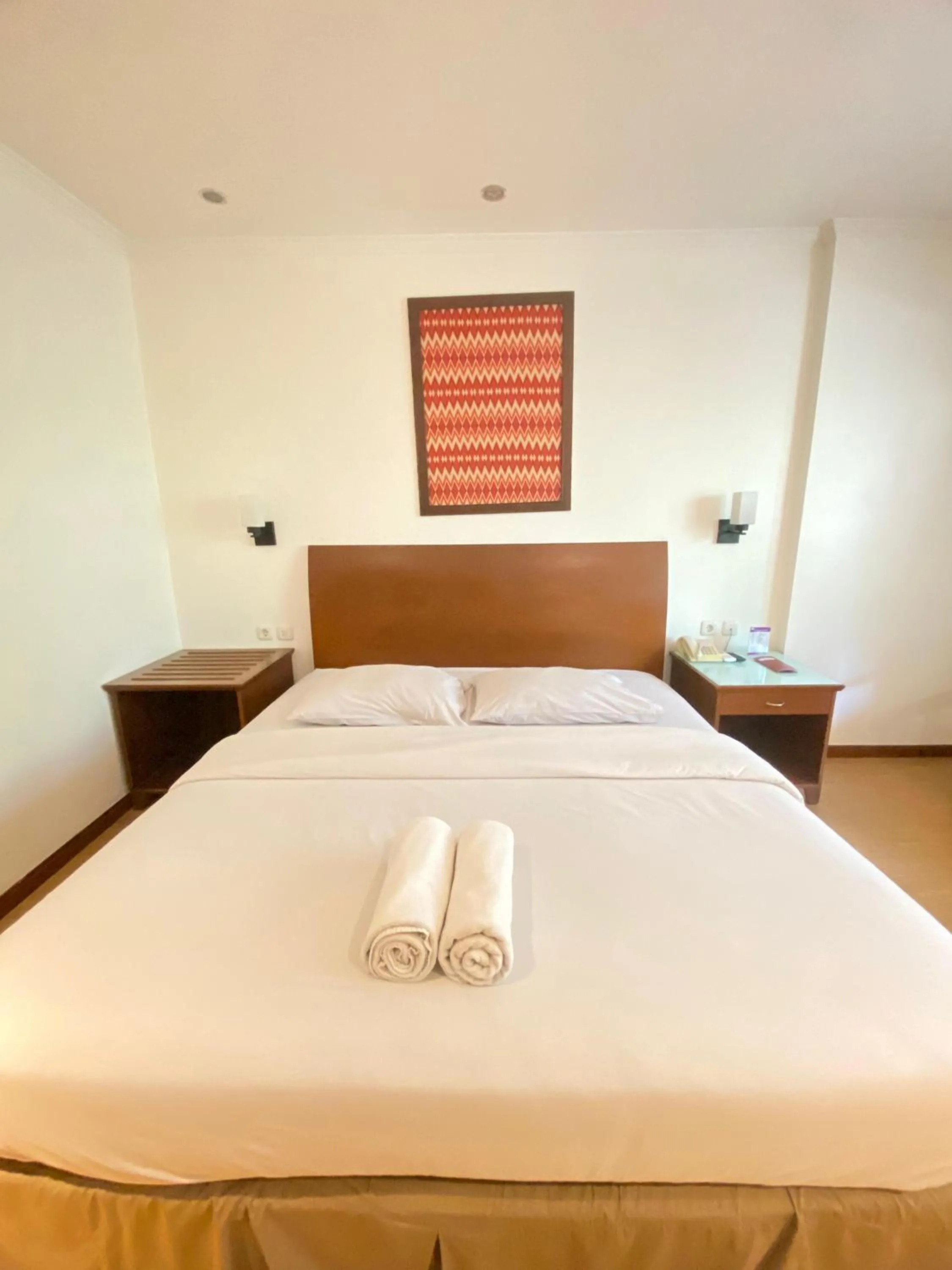 Bed in Cipta Hotel Wahid Hasyim