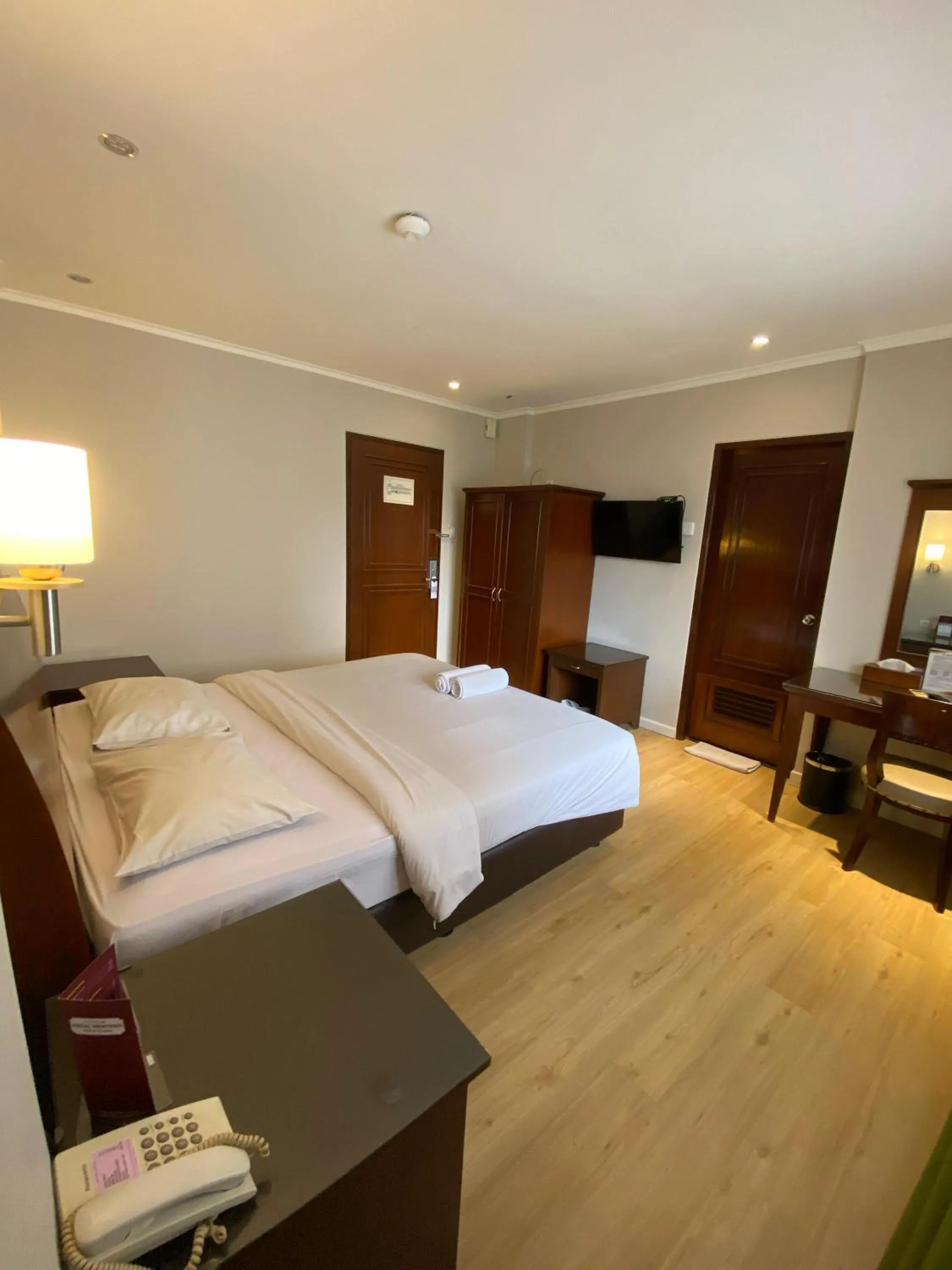 Bed in Cipta Hotel Wahid Hasyim