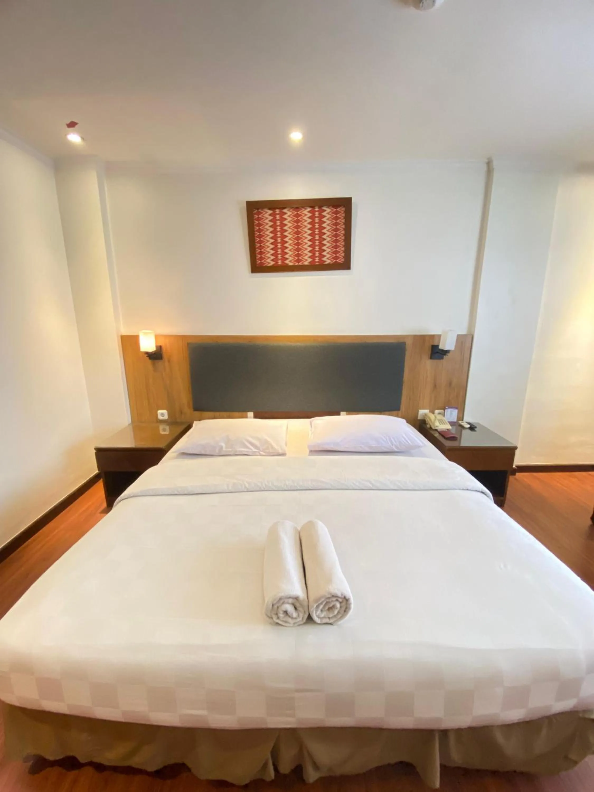 Bed in Cipta Hotel Wahid Hasyim