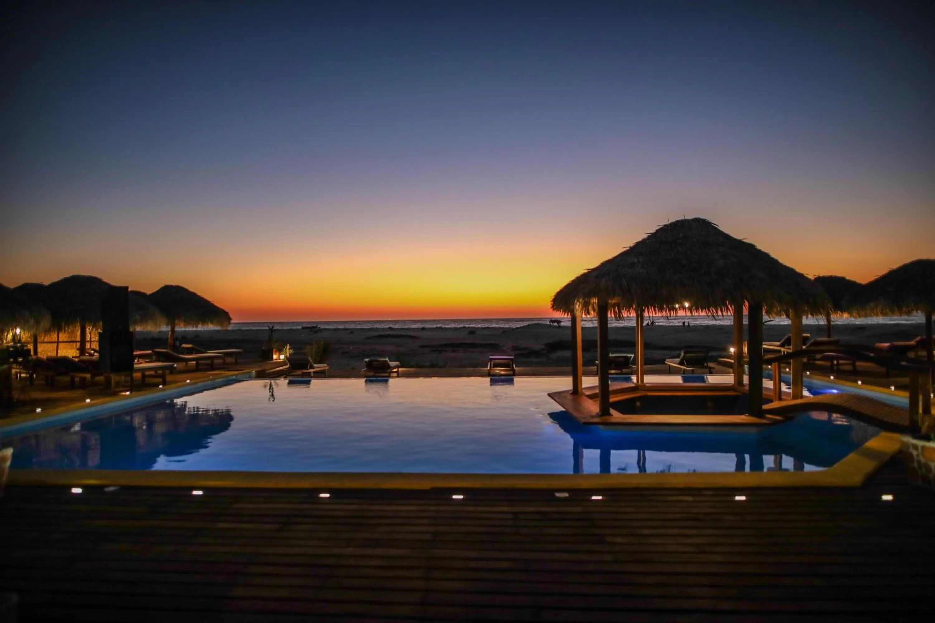 Sunset in LAGUNA BEACH