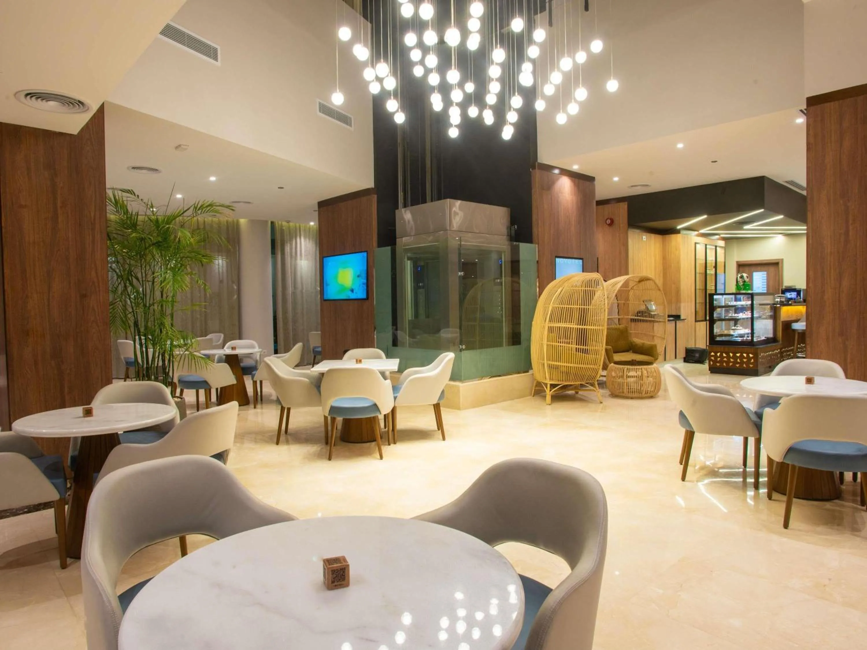Lounge or bar in Novotel Cairo El Borg