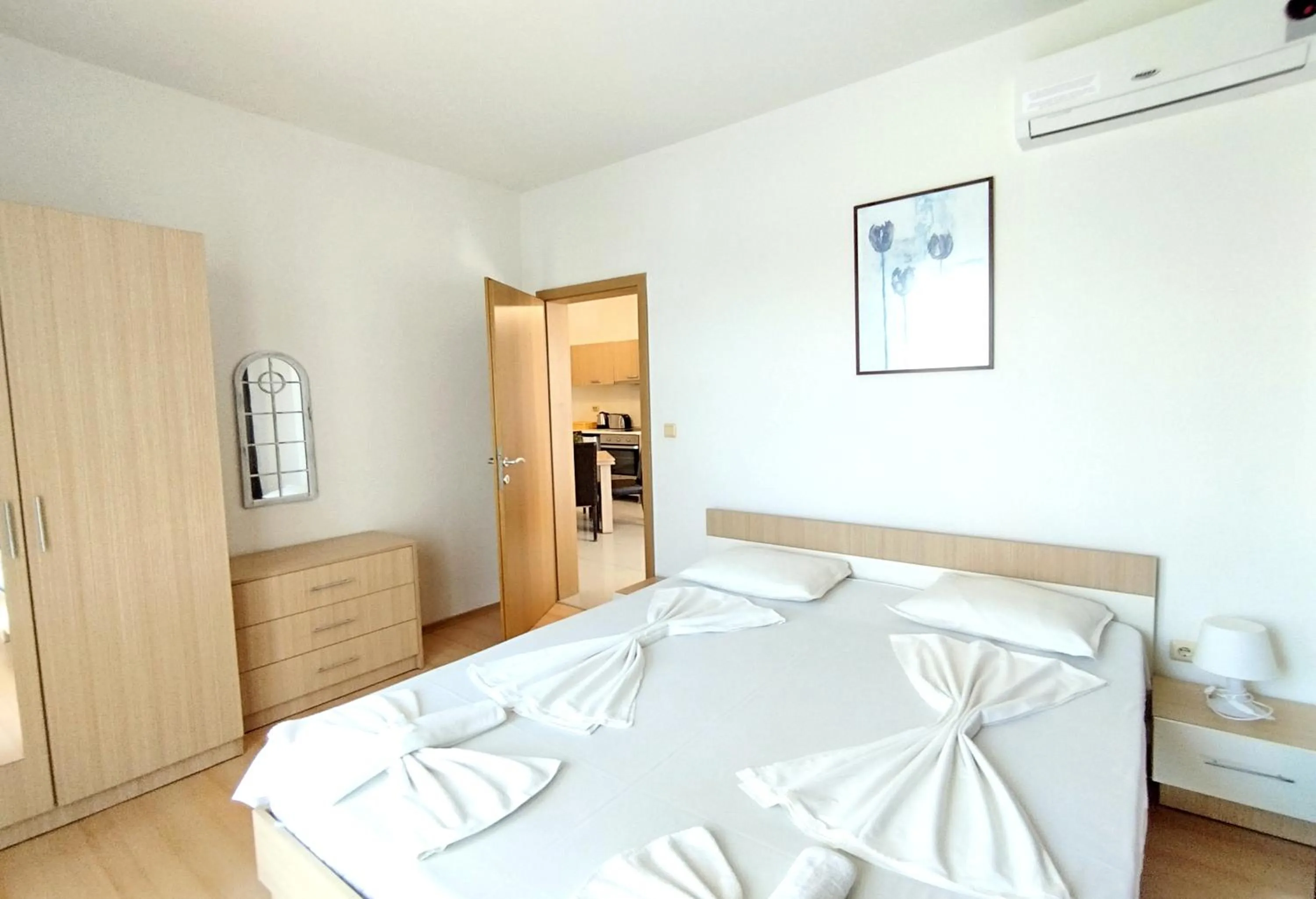 Bed in New Line Village Apartments