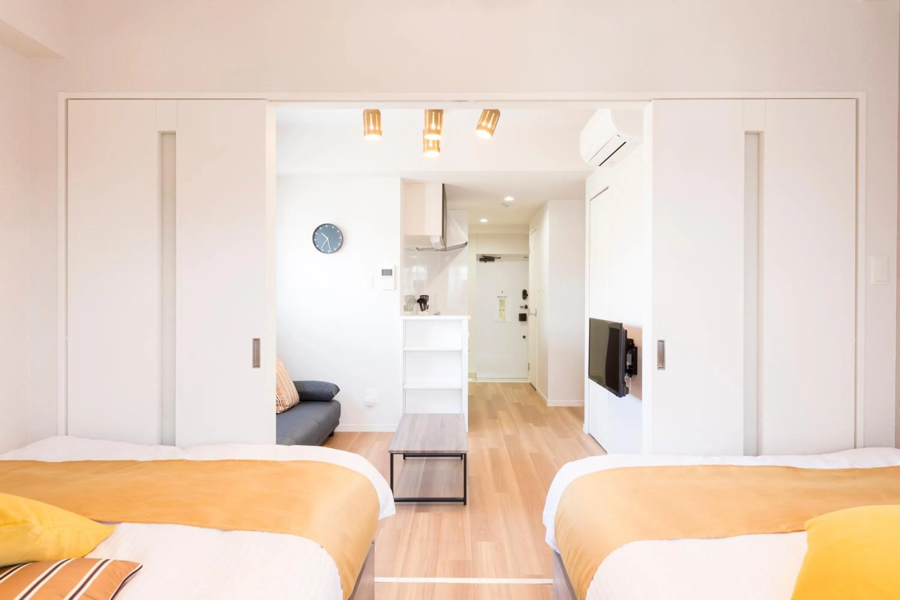 Bed in SG Residence Inn Hakataekiminami