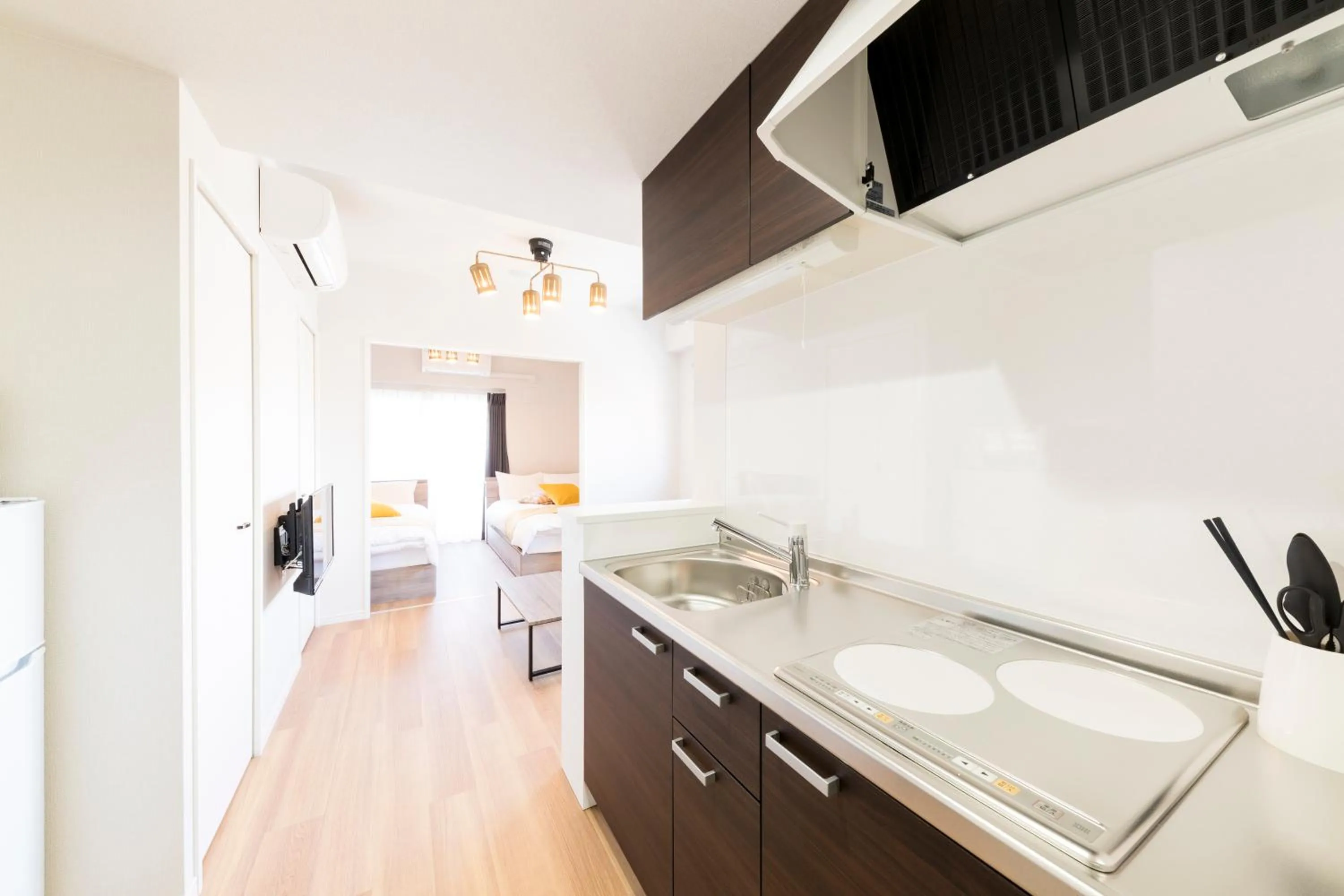 kitchen in Hotel Ritza HAKATA