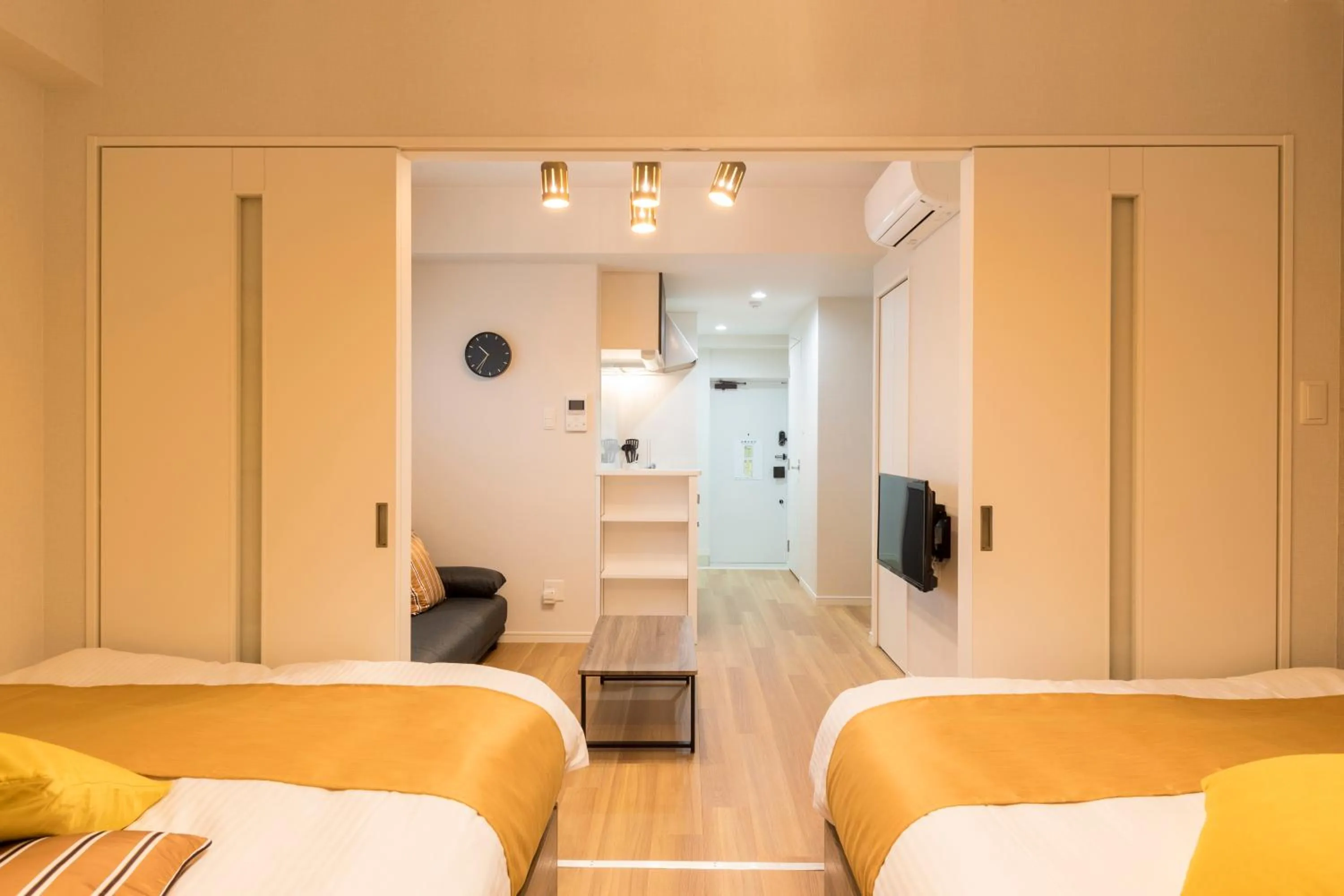 Bed in Hotel Ritza HAKATA