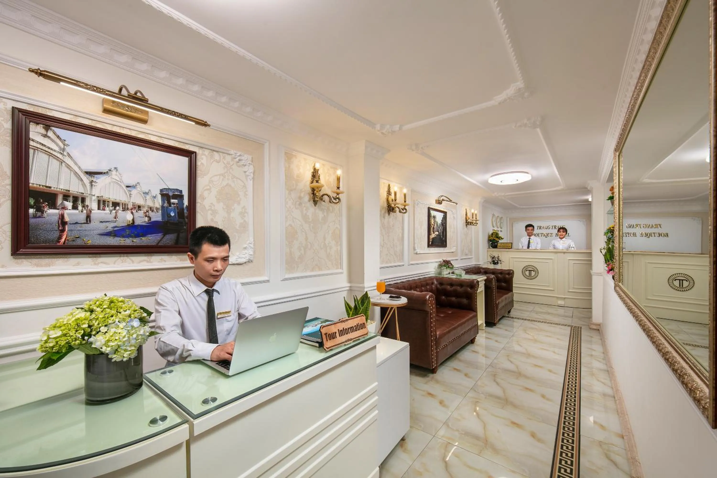 People in TrangTrang Boutique Hotel