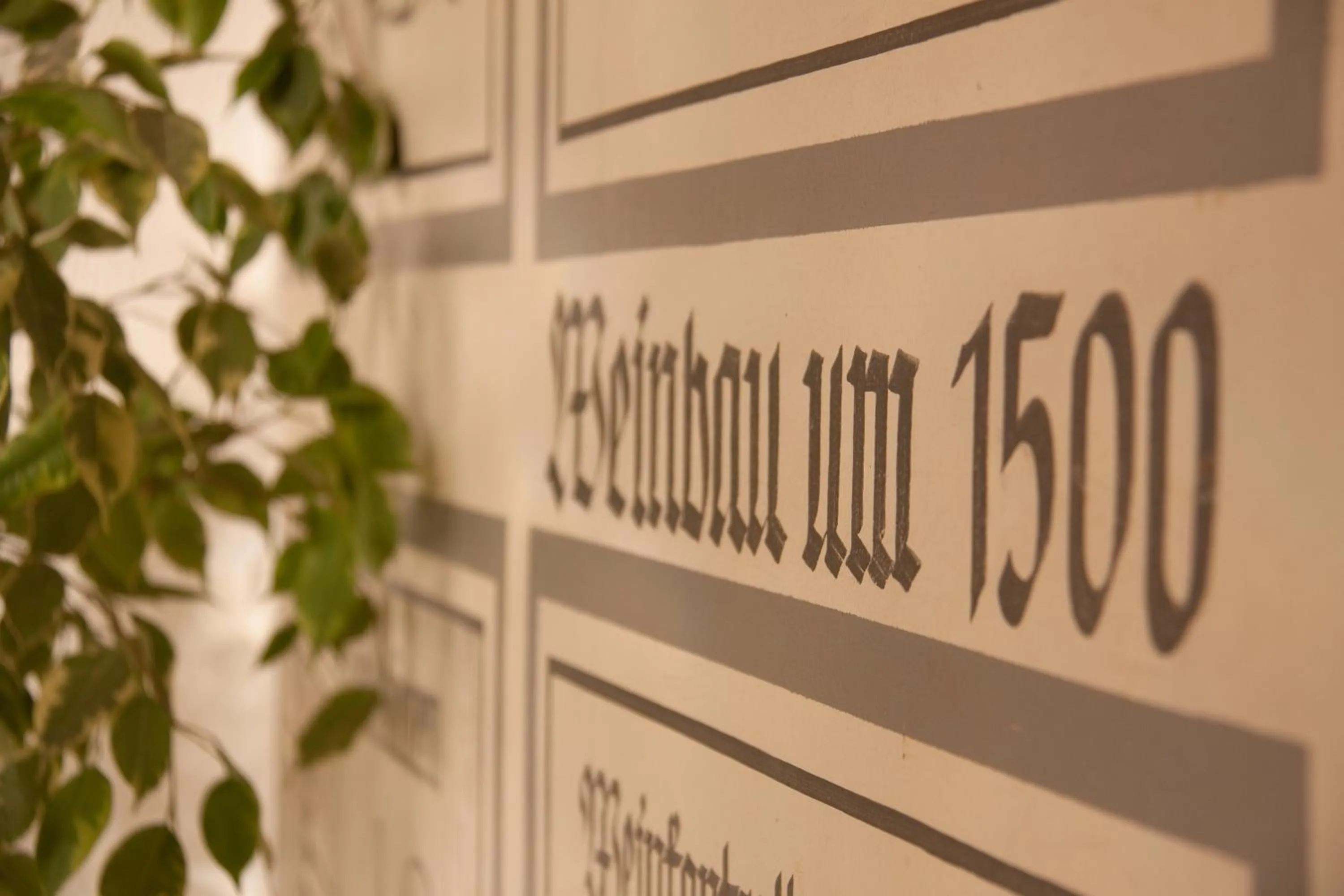 Decorative detail in Hotel & Restaurant Krone