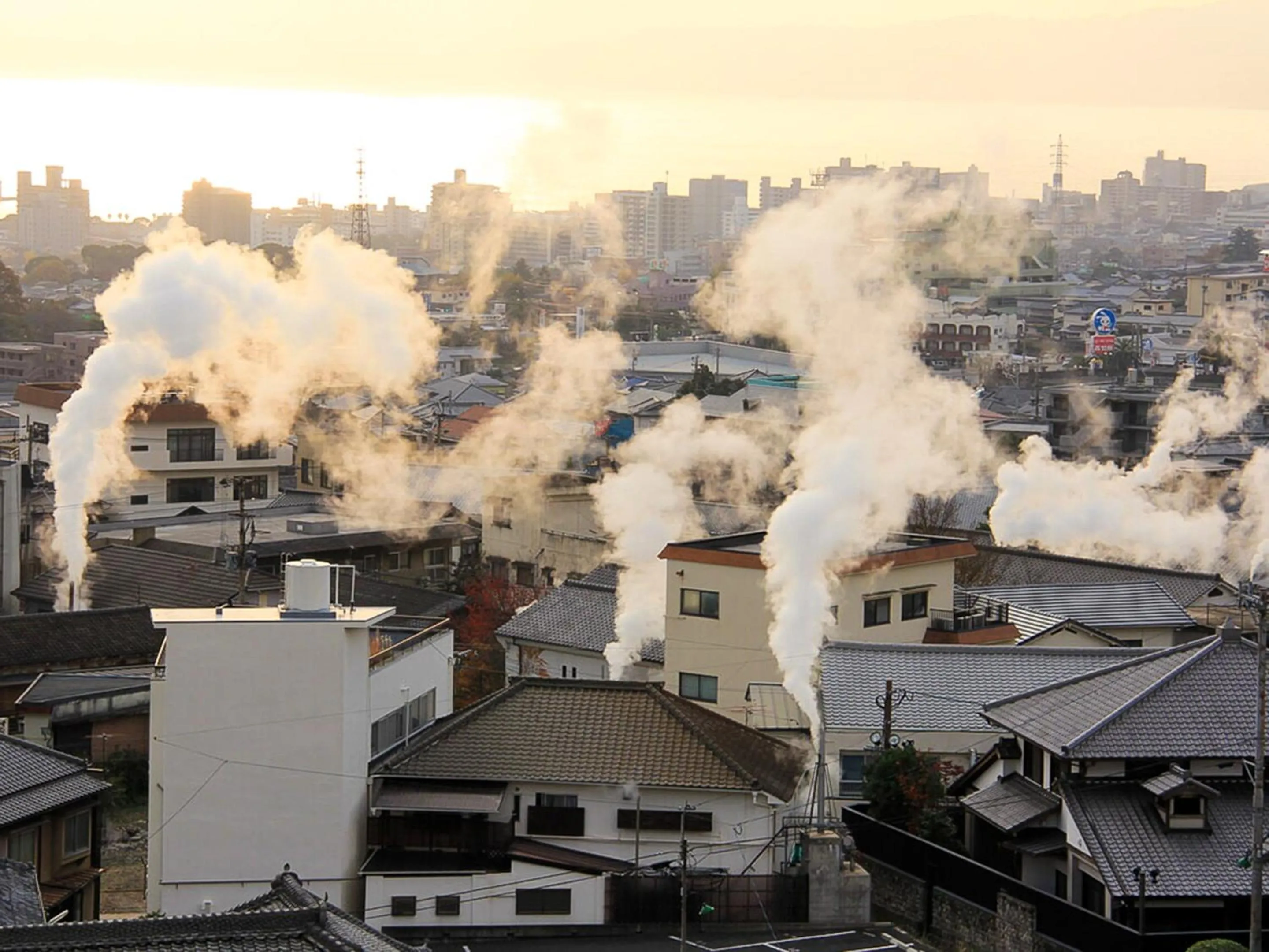 Nearby landmark in Calm house Beppukitahama
