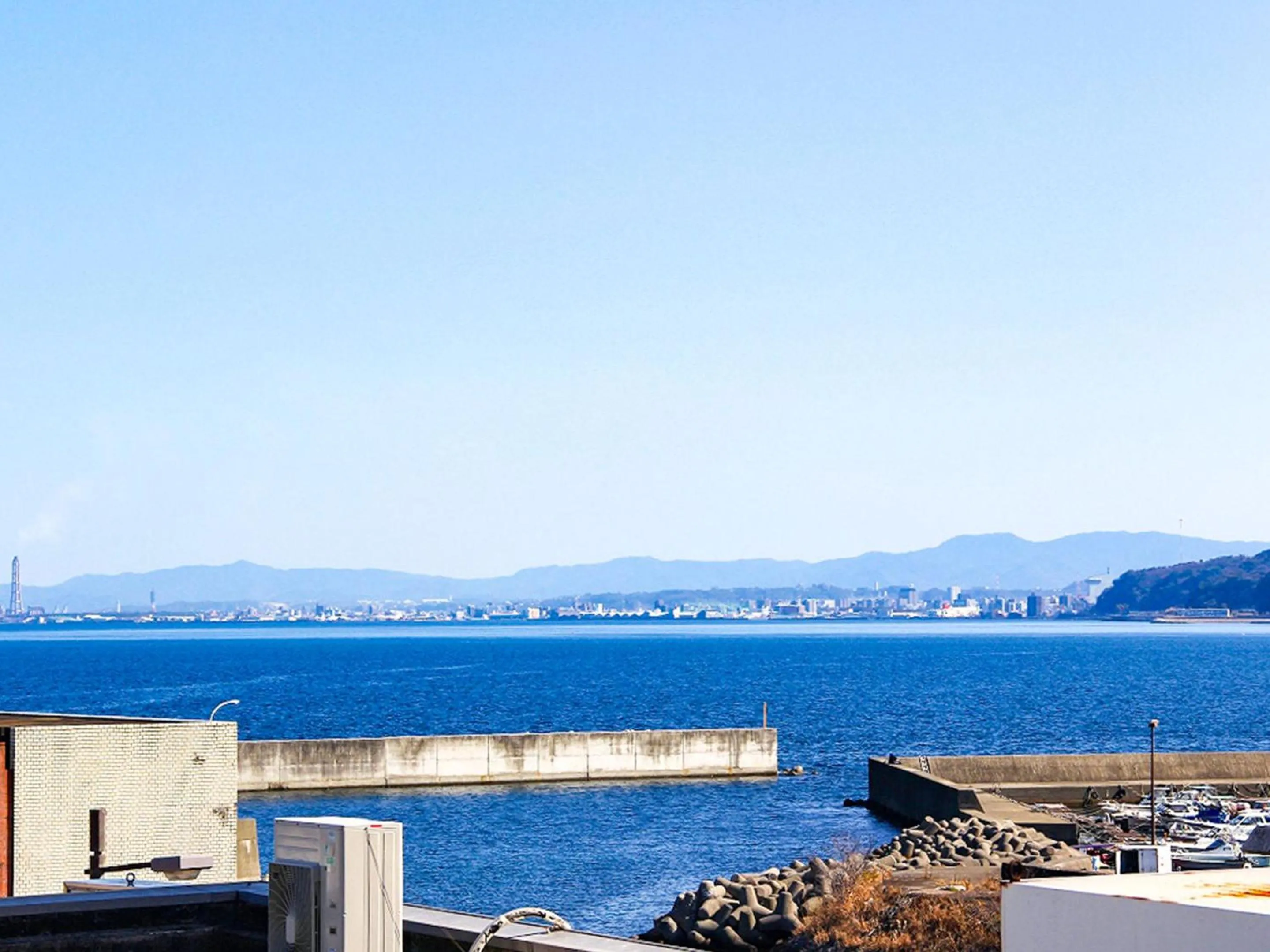 Natural landscape in Calm house Beppukitahama