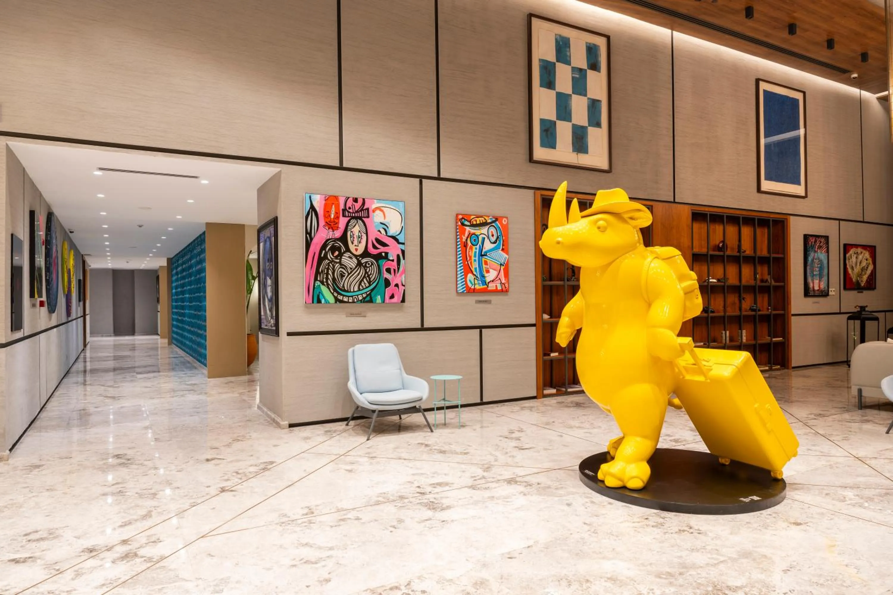 Lobby or reception in Arts Hotel Bodrum Yalikavak