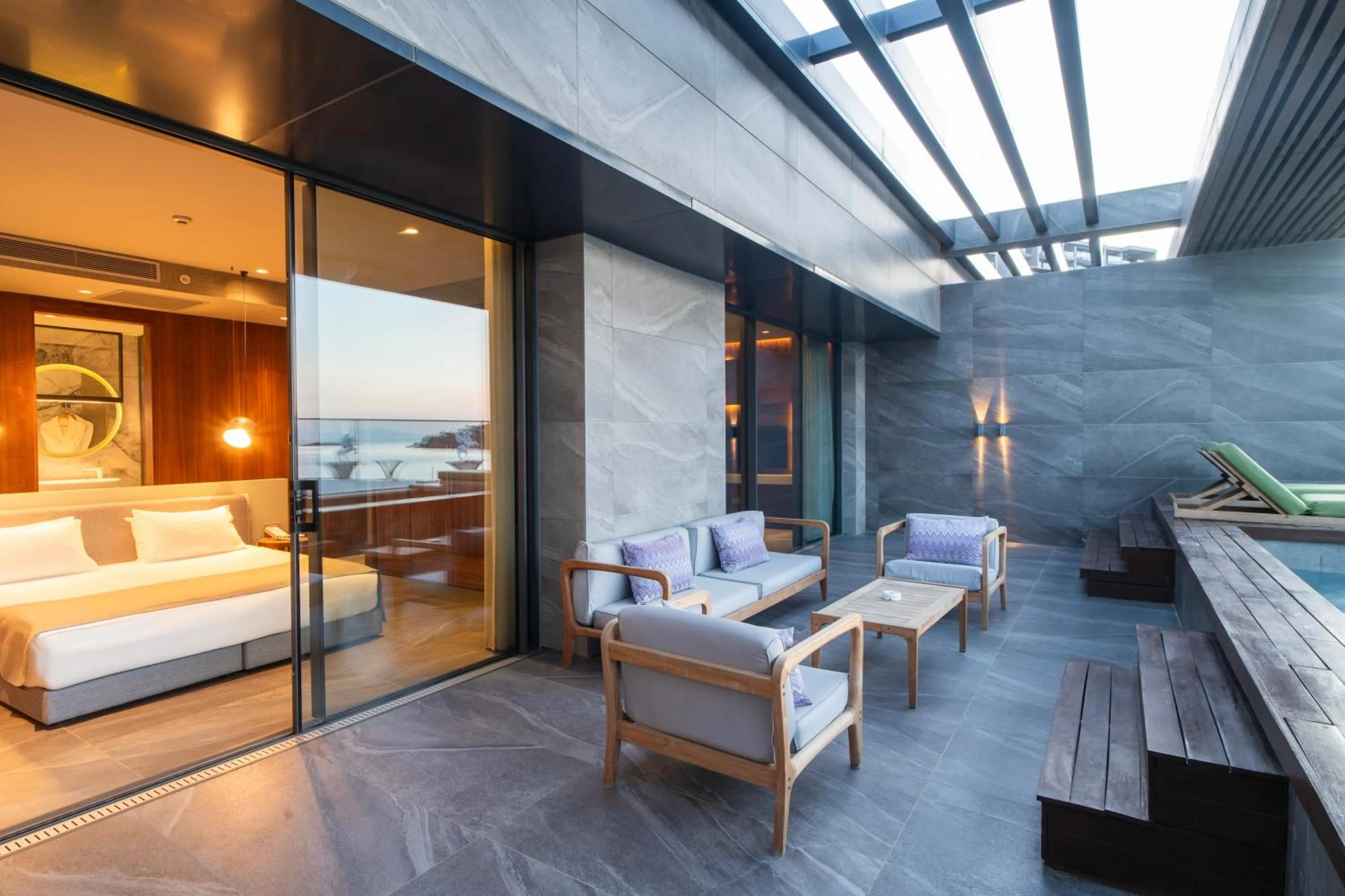 Balcony/Terrace in Arts Hotel Bodrum Yalikavak