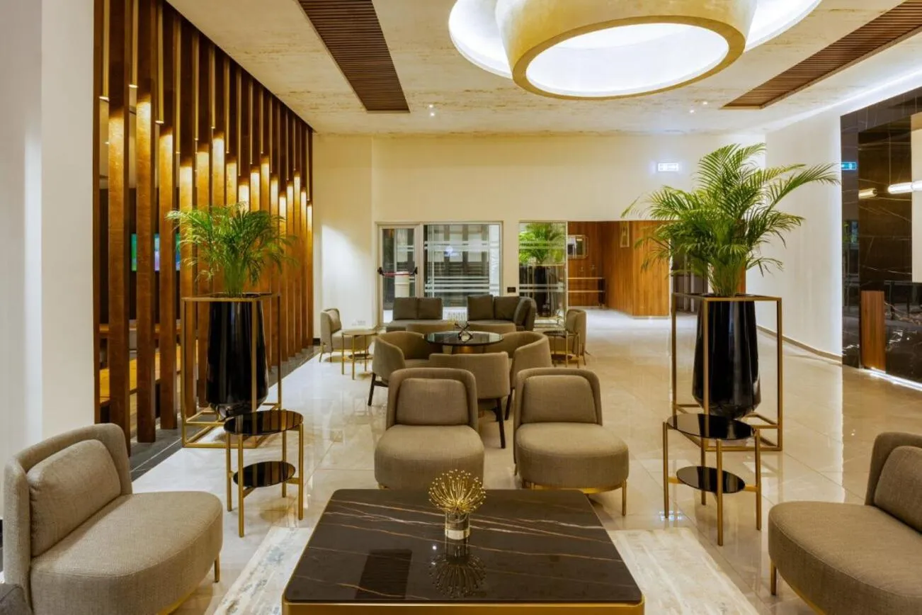 Lobby or reception in Melpo Antia Hotel & Suites